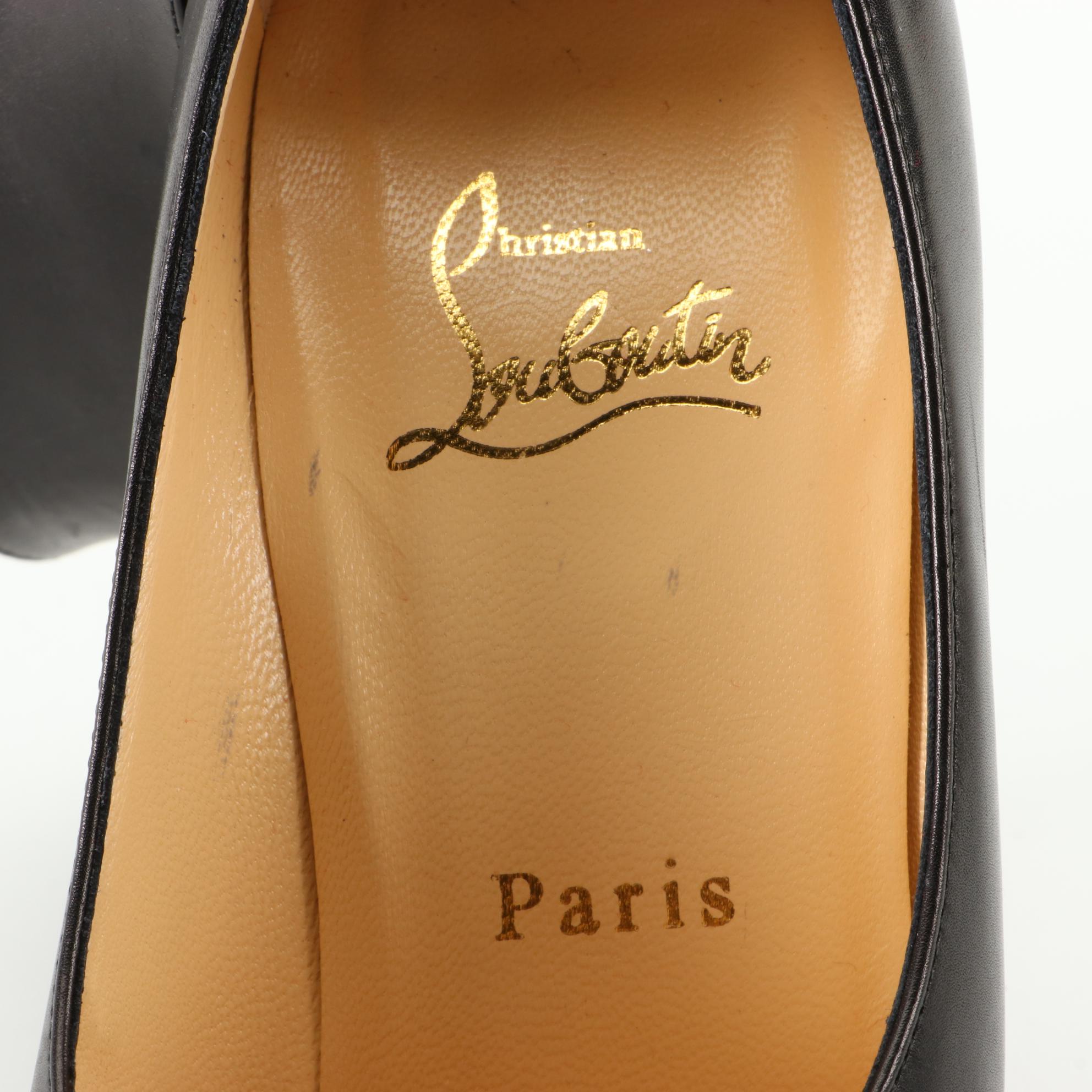 Christian Louboutin Miss Zorra 110mm Pumps in Leather