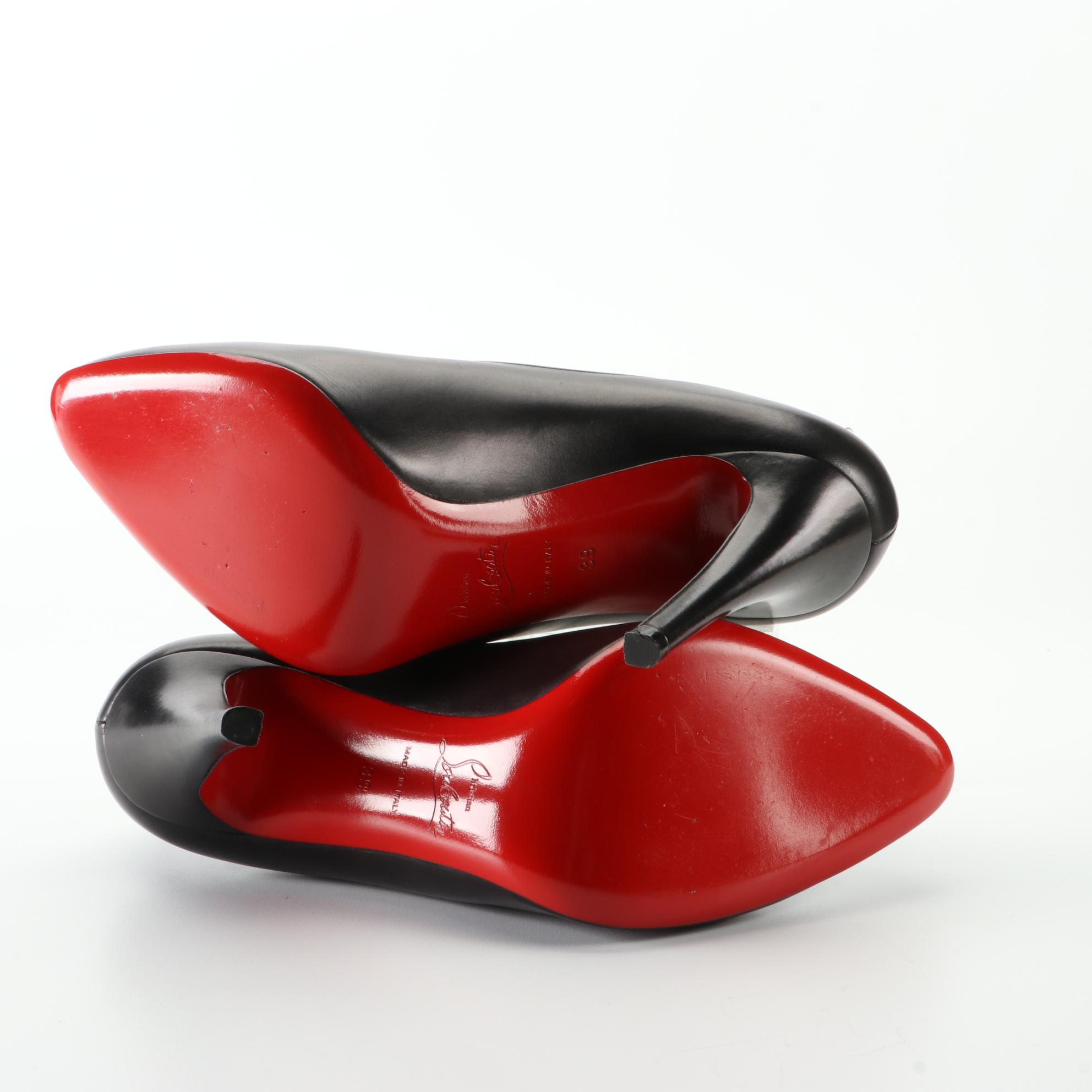 Christian Louboutin Miss Zorra 110mm Pumps in Leather