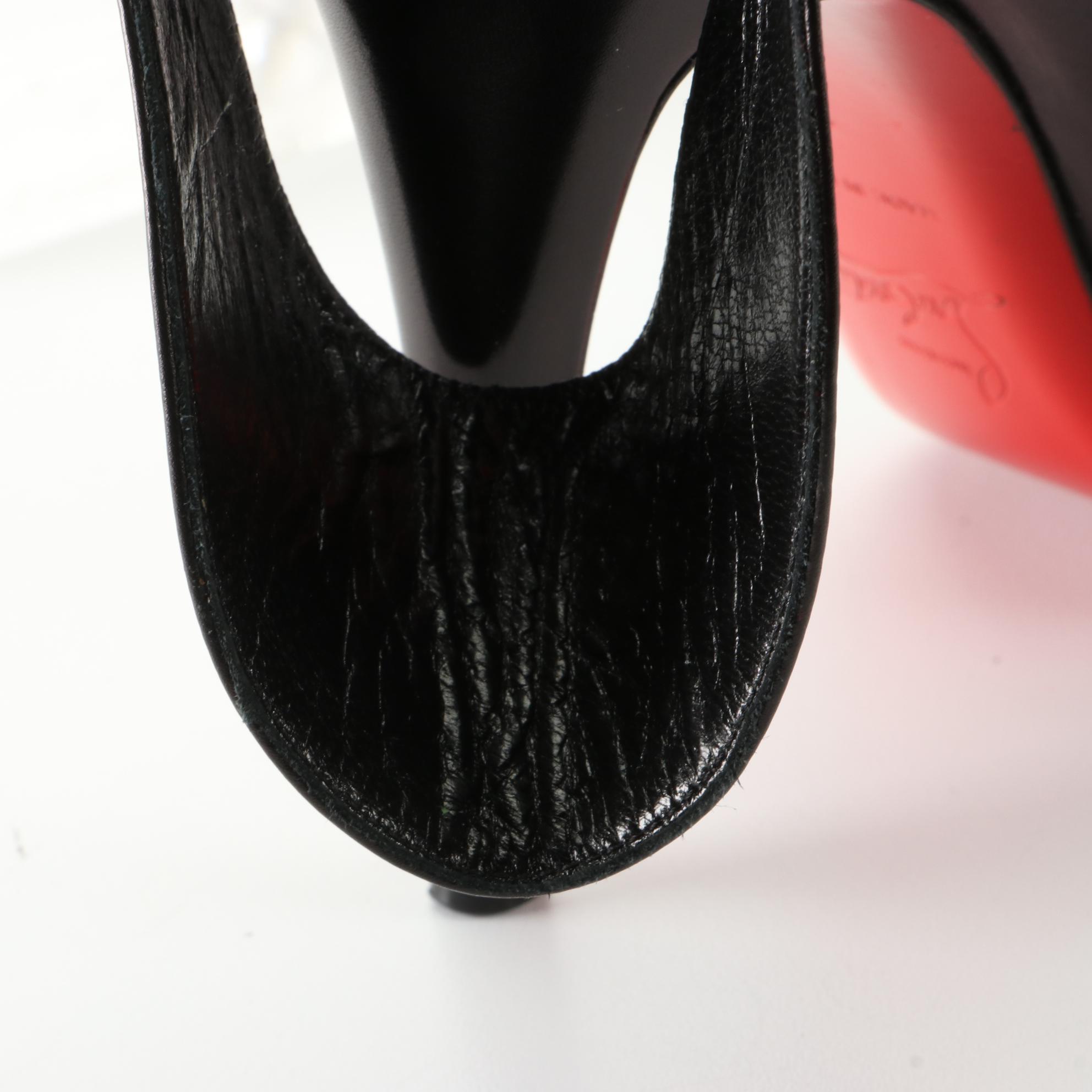 Christian Louboutin Miss Zorra 110mm Pumps in Leather