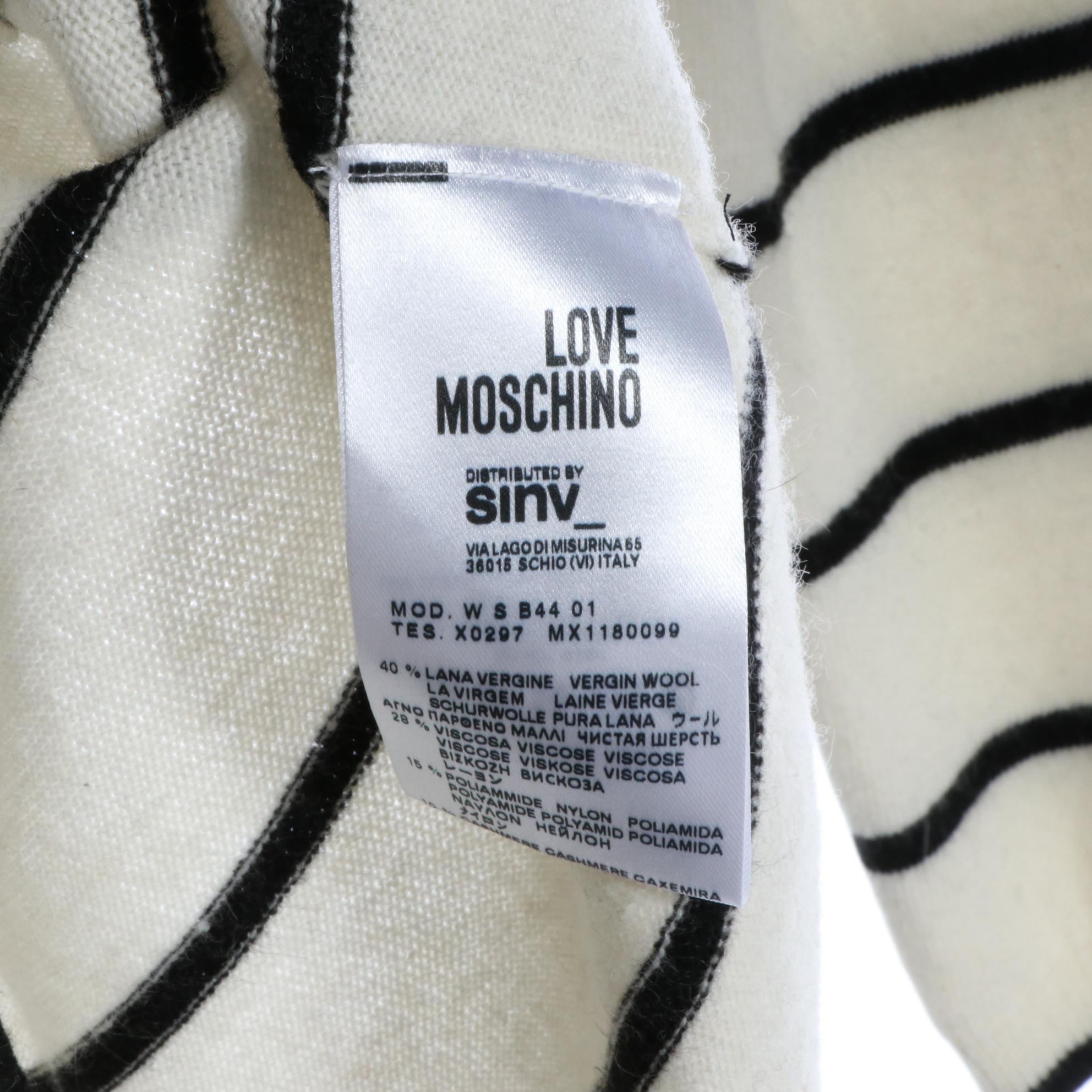 Love Moschino Wool Blend Sweaters, New with Tag