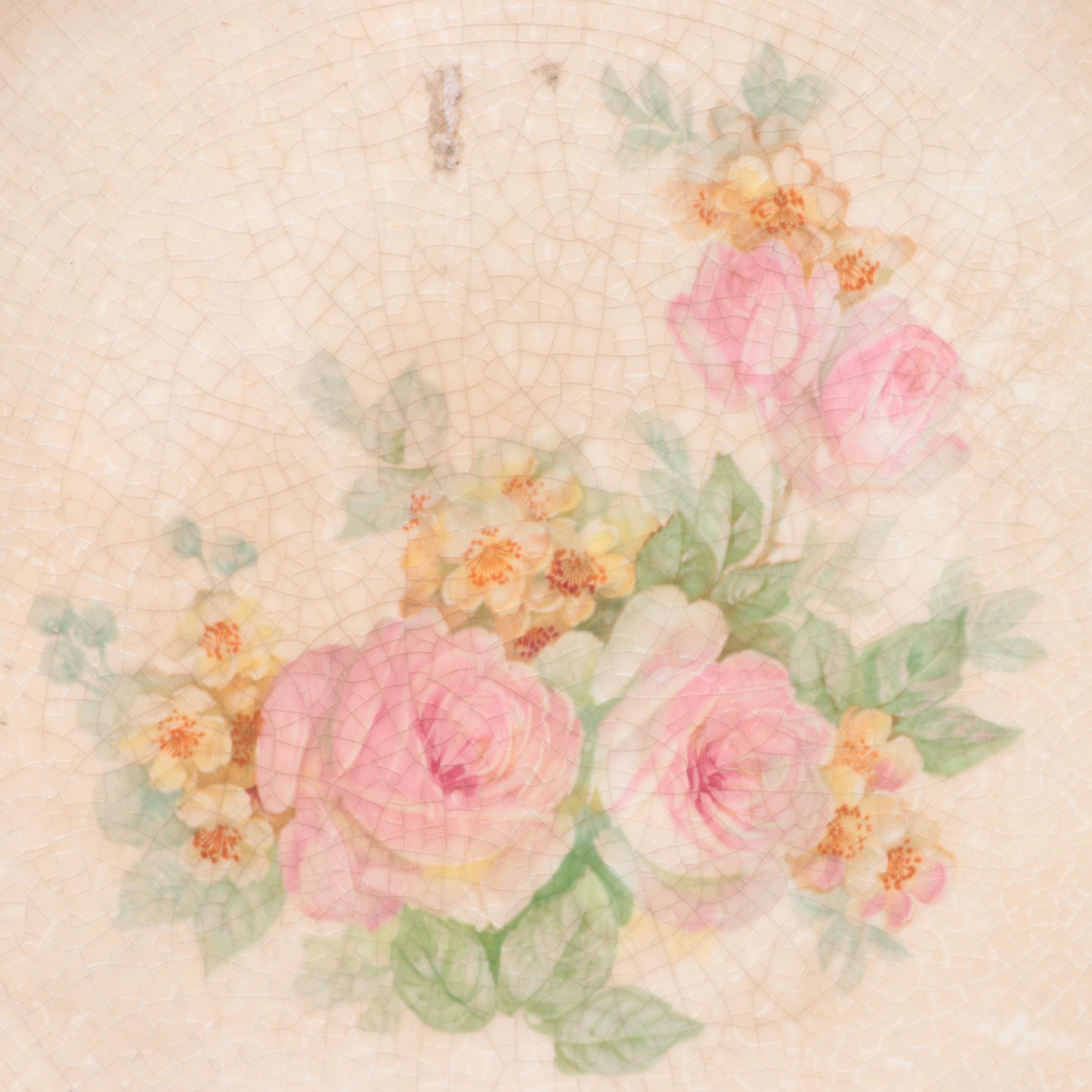 Mikasa Mixing Bowls with Pink Milk Glass Cake Plates, Mugs and Other Plate