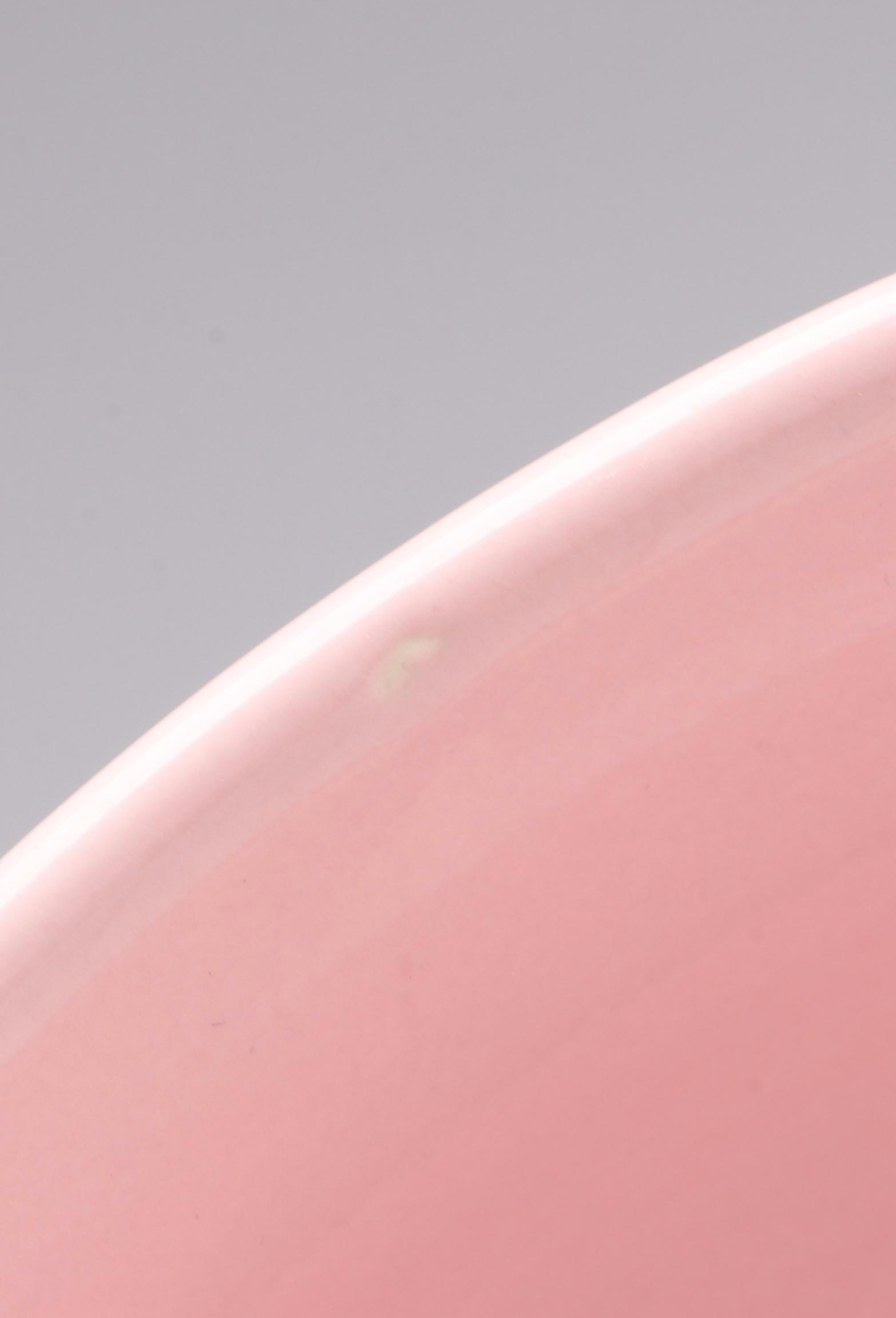 Mikasa Mixing Bowls with Pink Milk Glass Cake Plates, Mugs and Other Plate