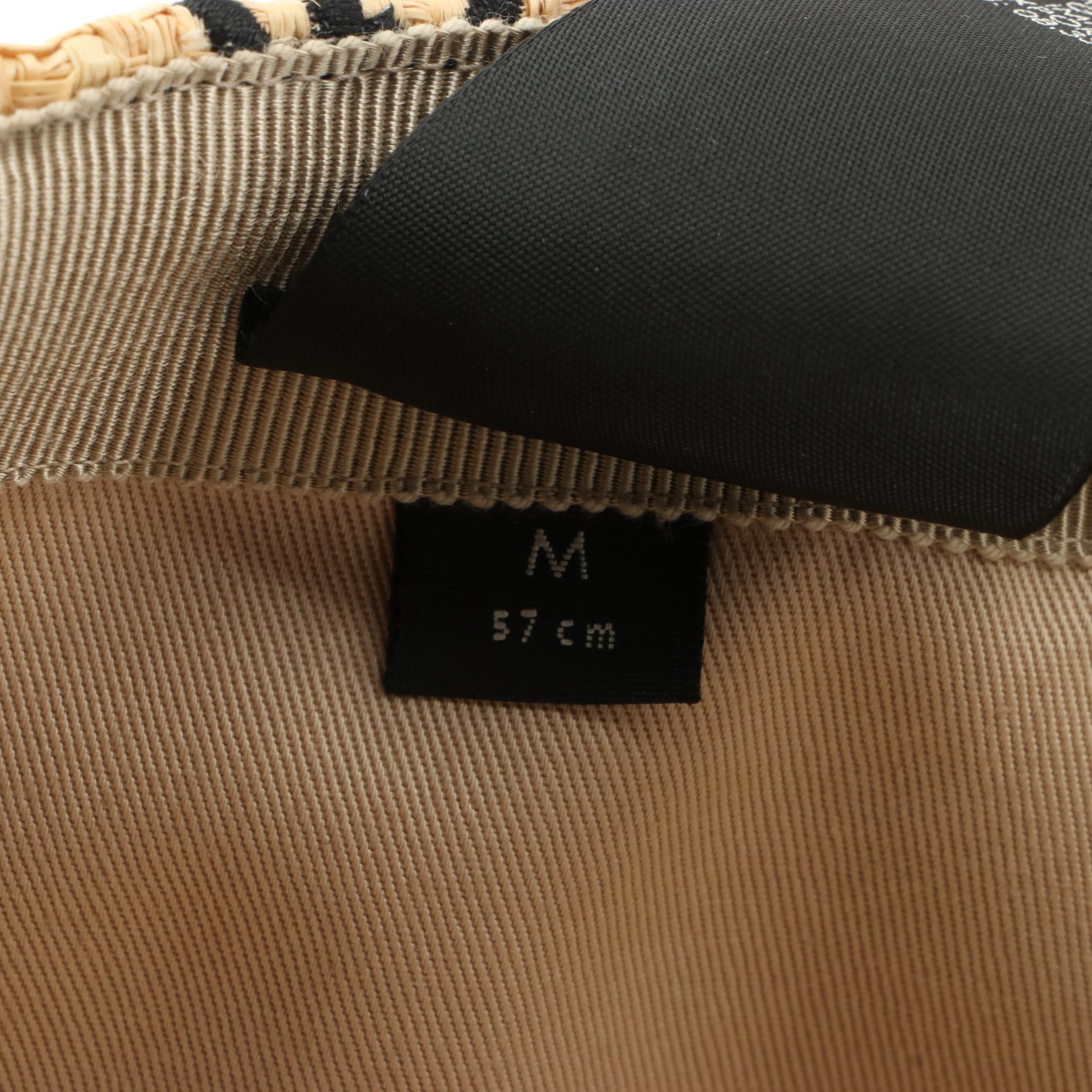 Gucci GG Embroidered Woven Raffia Baseball Cap with Cobra Snakeskin Trim