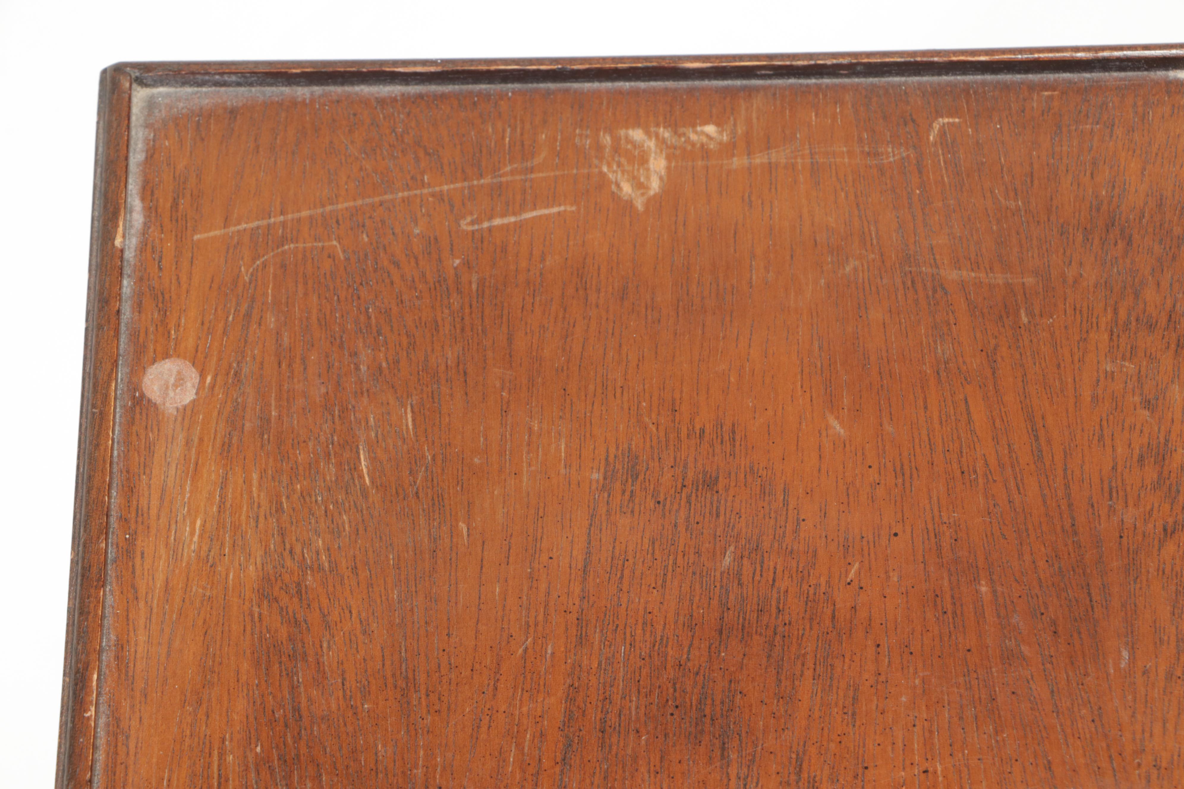 Small Federal Style Mahogany Side Table, 20th Century