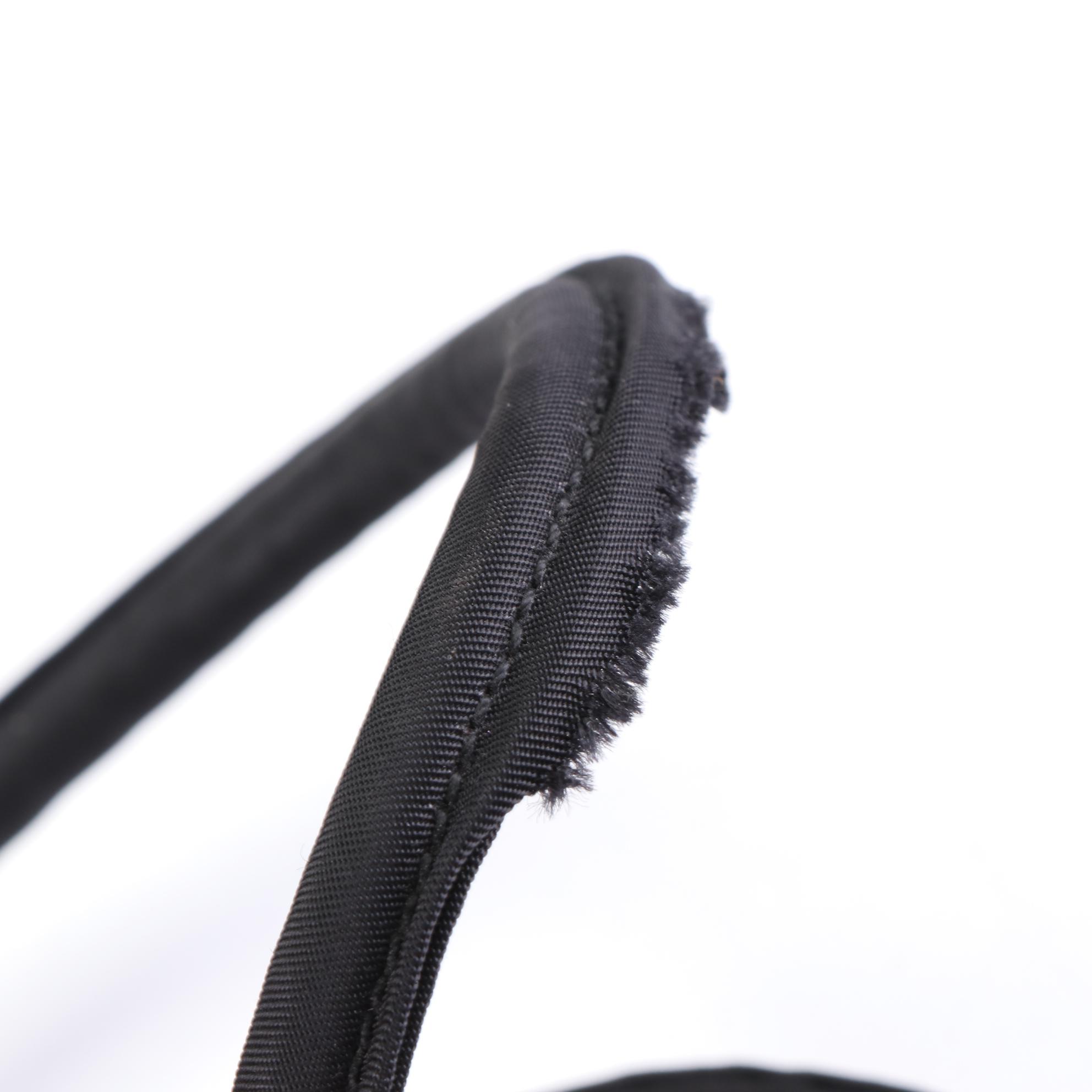 Prada Shoulder Tote in Black Tessuto Nylon