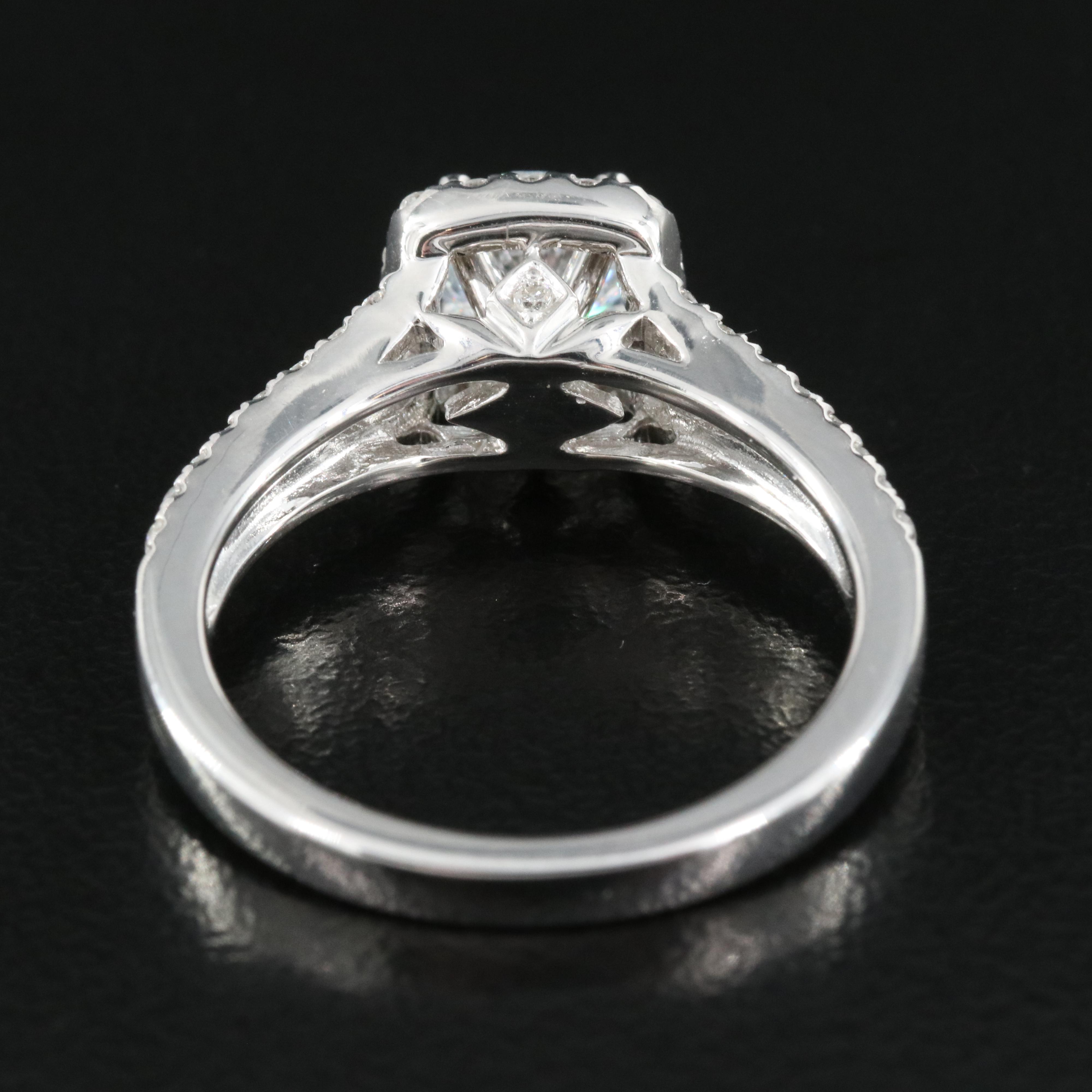 14K 1.35 CTW Lab Grown Diamond Ring