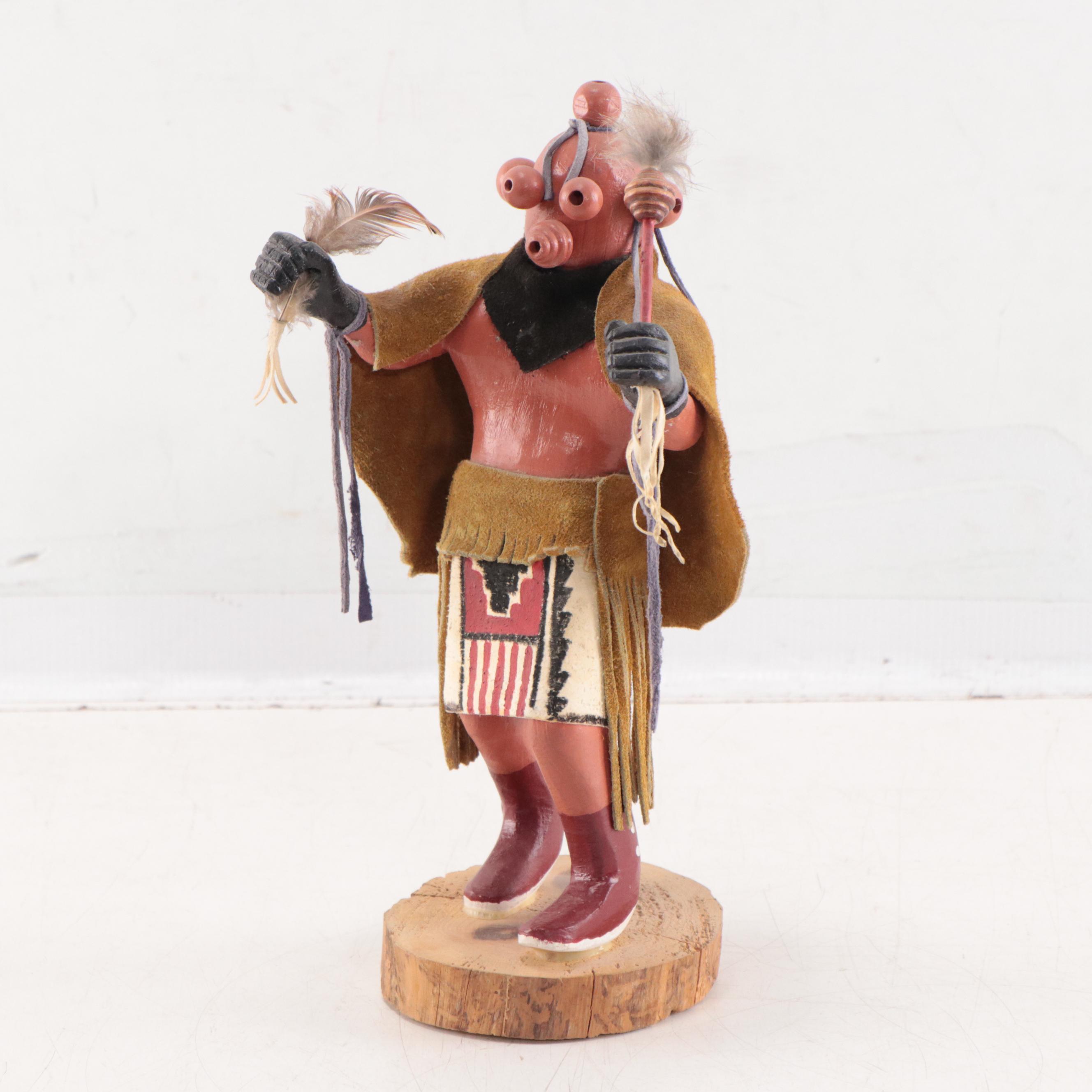 Hopi "Mudhead" Kachina Figure