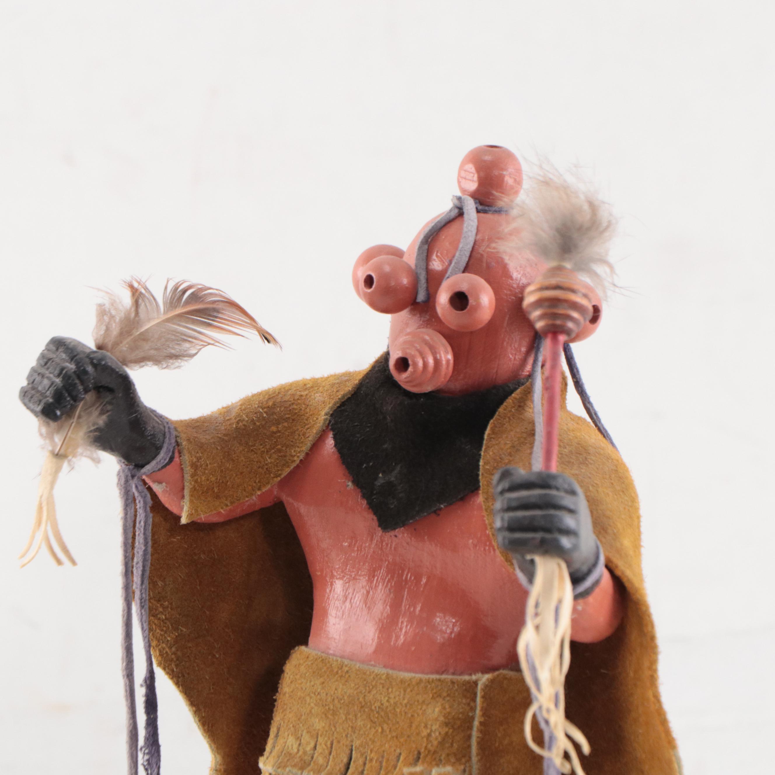 Hopi "Mudhead" Kachina Figure