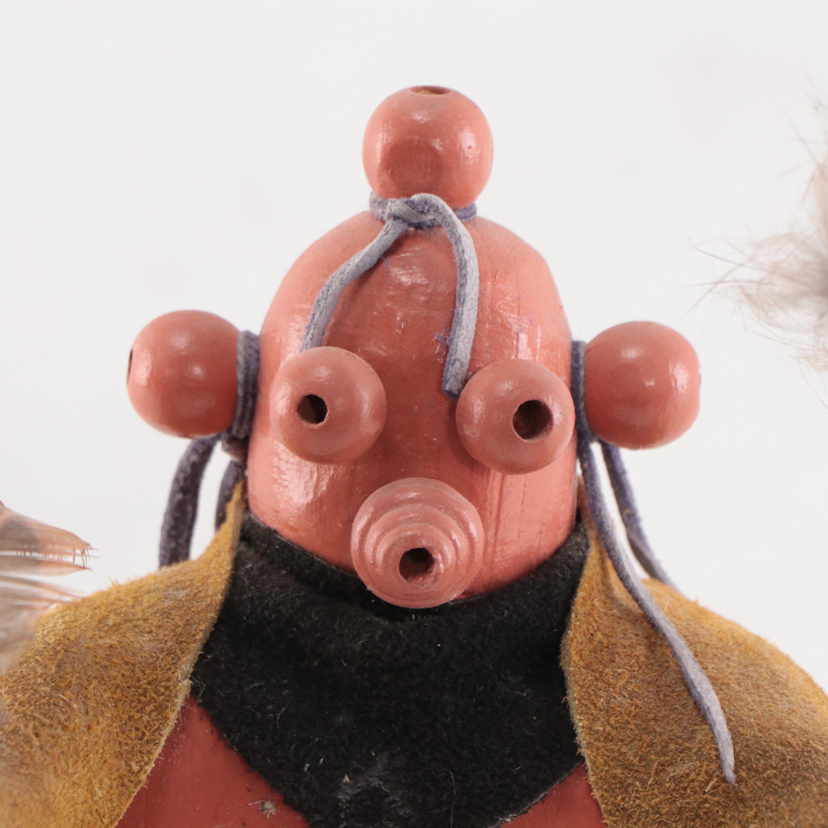 Hopi "Mudhead" Kachina Figure