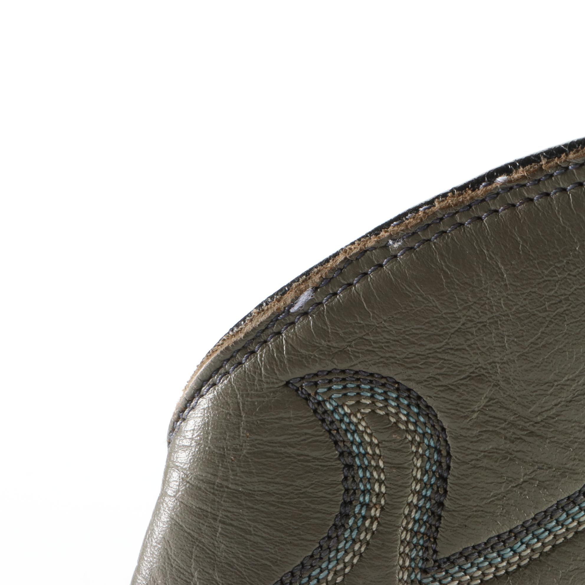 Men's Tony Lama Western 8117 Boots in Lizard Skin and Leather