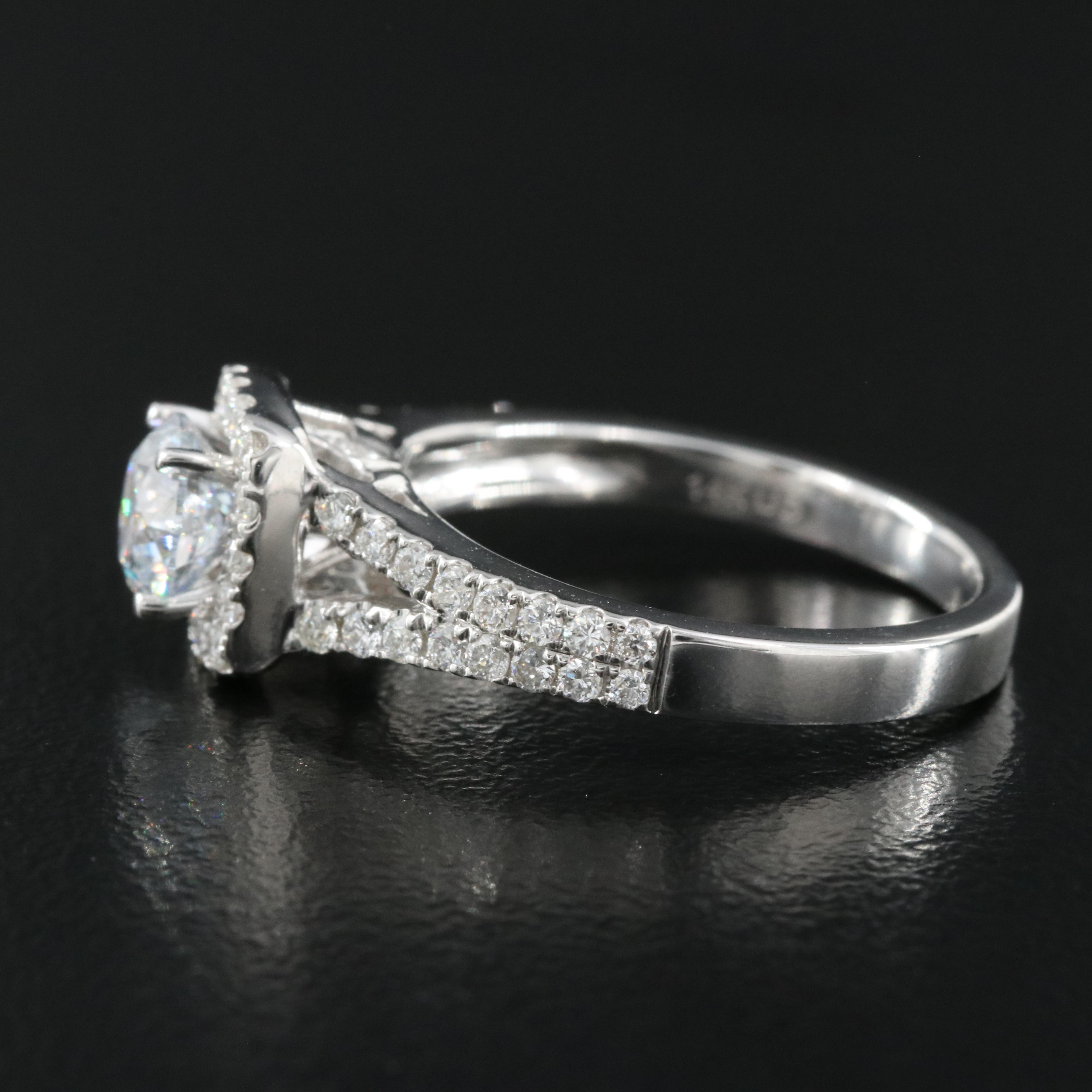 14K 1.33 CTW Lab Grown Diamond Ring