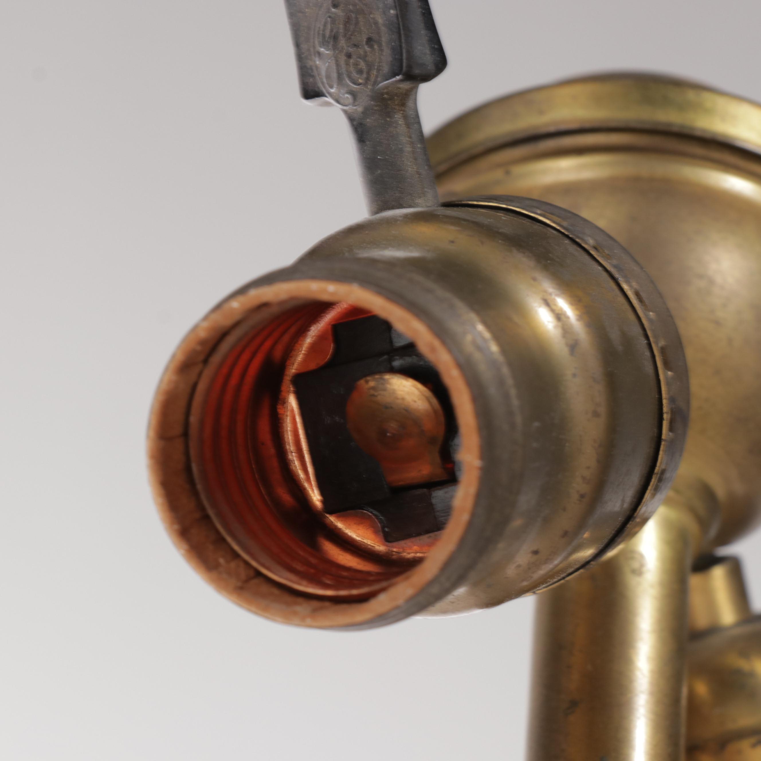 Ebonized and Parcel-Gilt Hardwood Floor Lamp, Early to Mid 20th Century