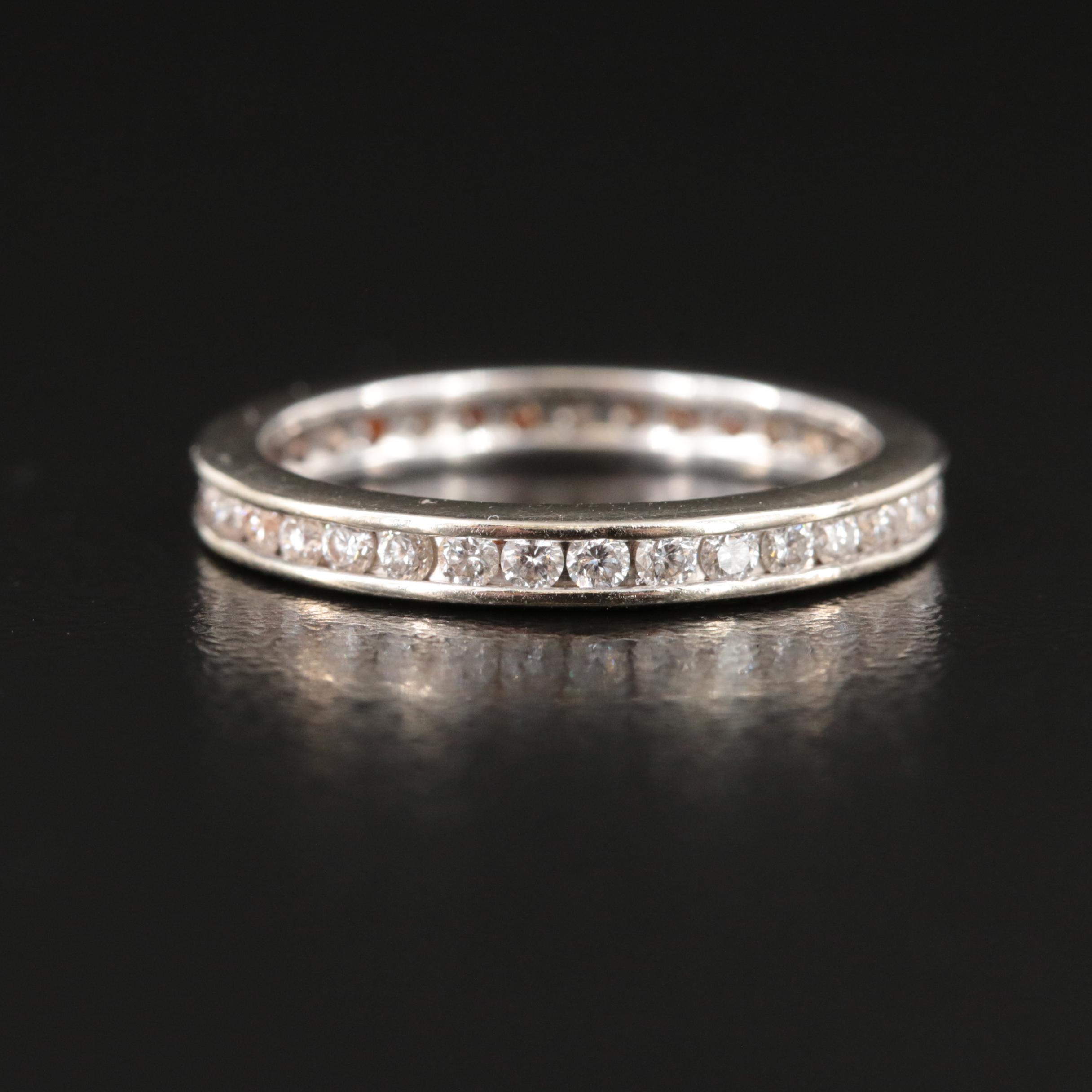 14K 0.67 CTW Diamond Eternity Band