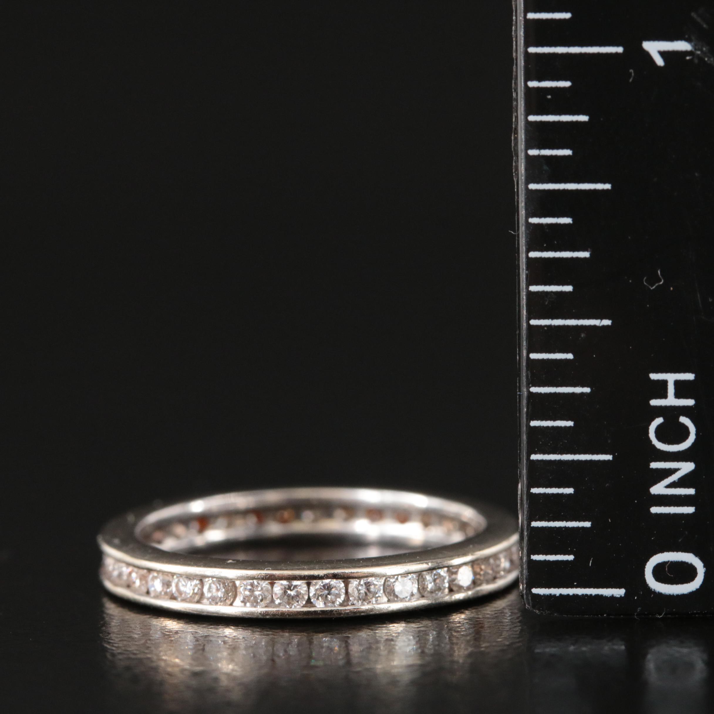 14K 0.67 CTW Diamond Eternity Band