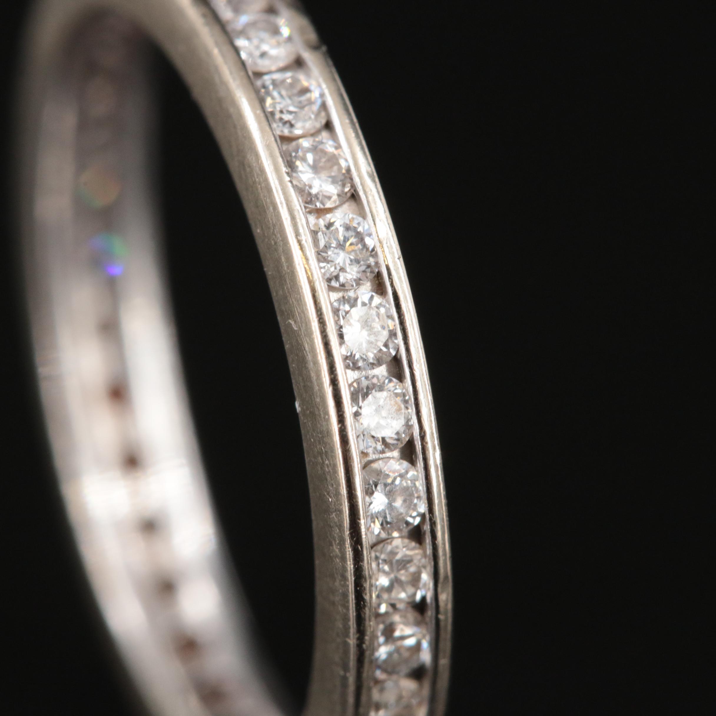 14K 0.67 CTW Diamond Eternity Band