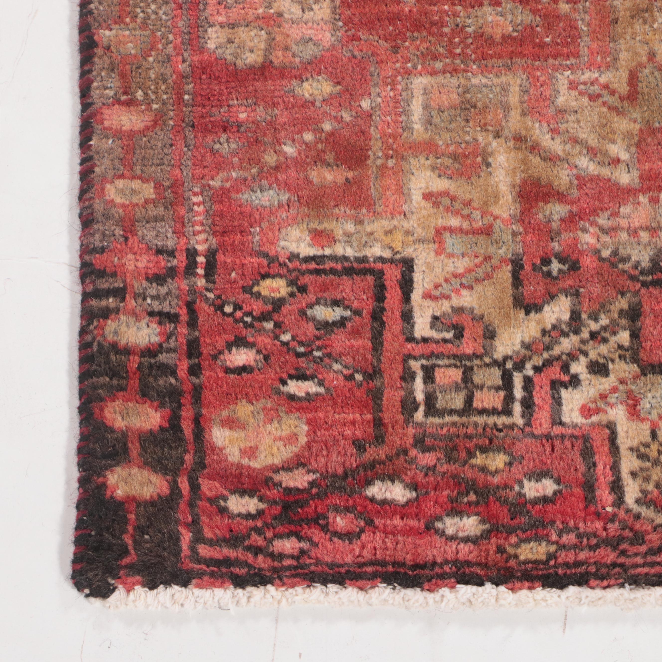 2'2 x 3'5 Hand-Knotted Persian Karaja Accent Rug