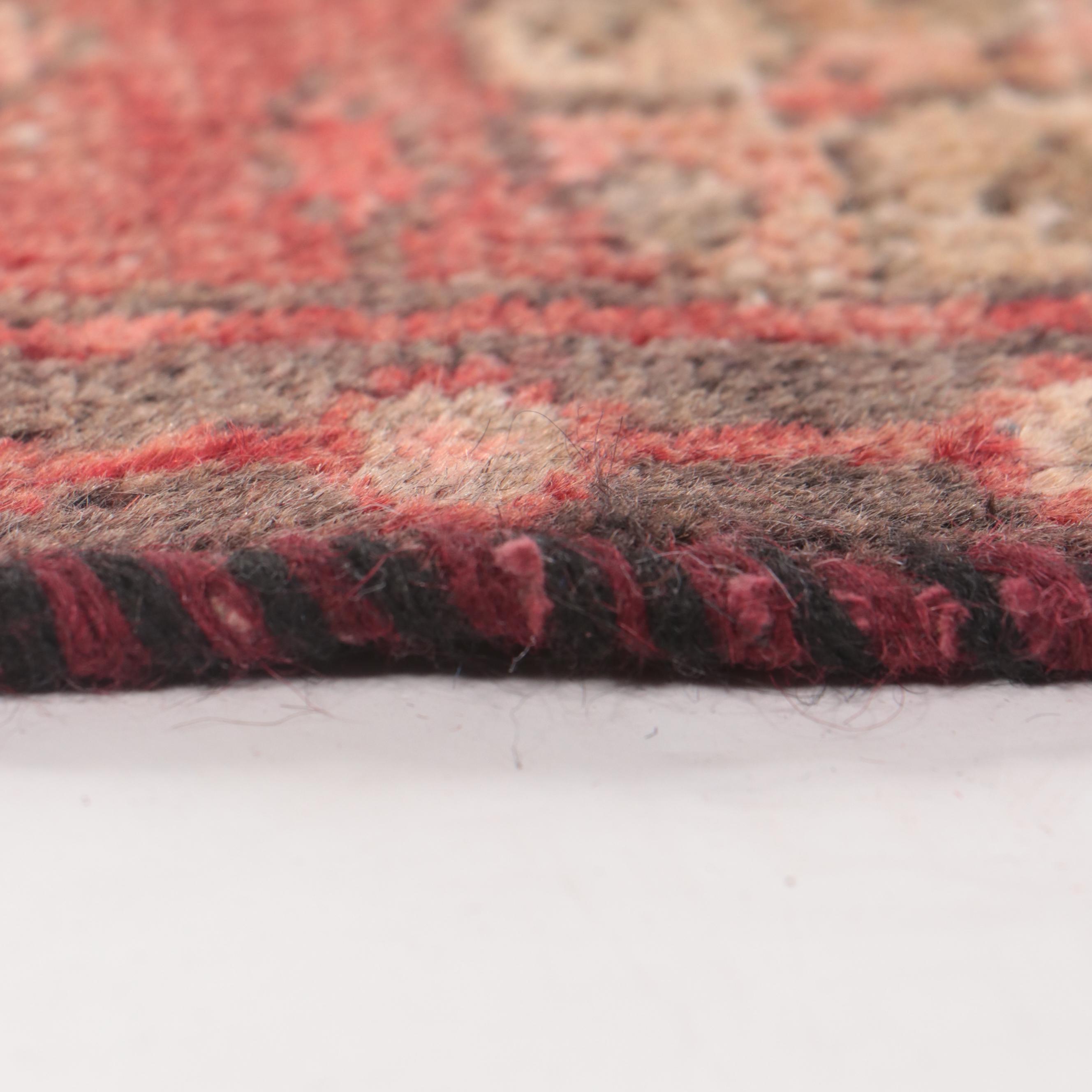 2'2 x 3'5 Hand-Knotted Persian Karaja Accent Rug