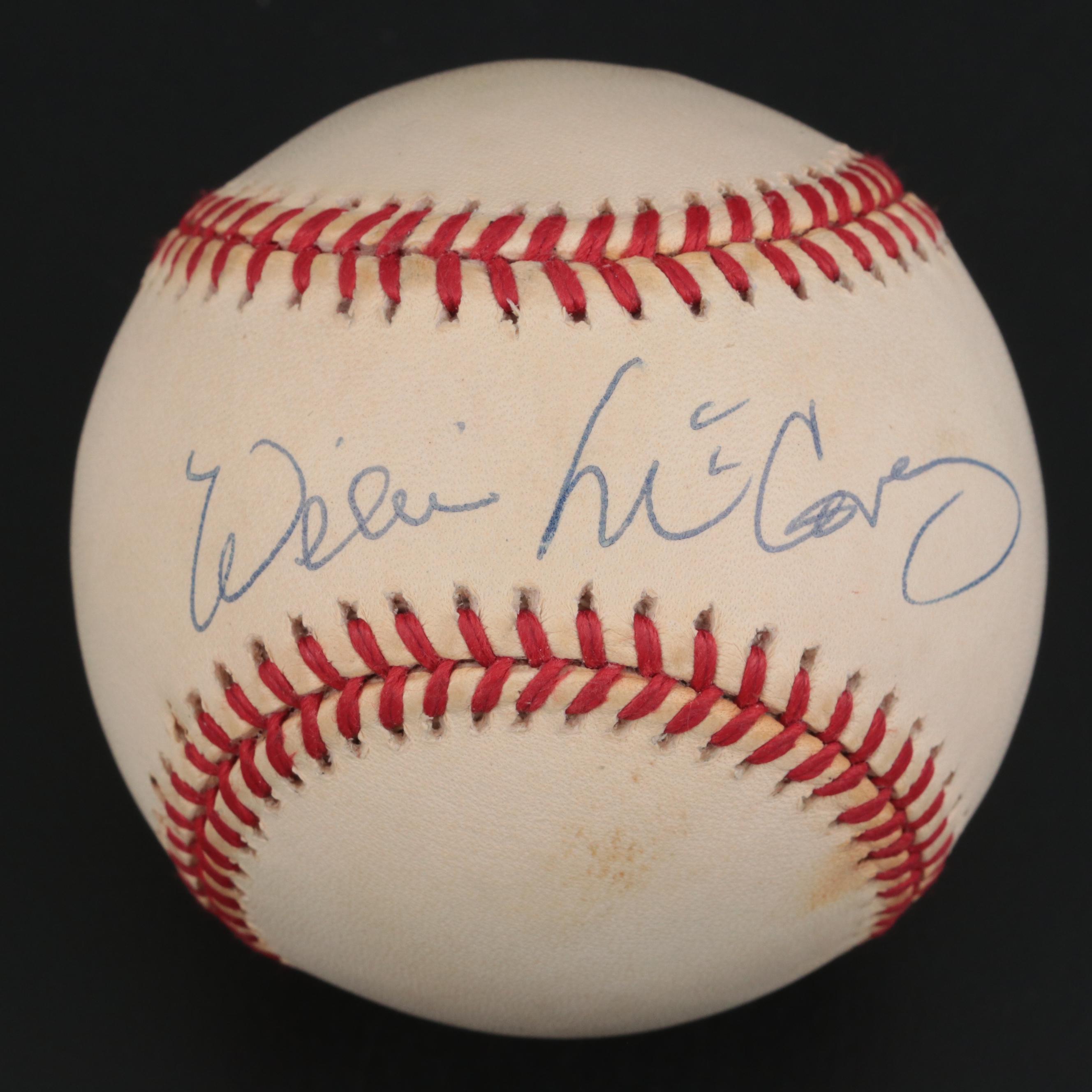 Willie McCovey Signed Rawlings National League Baseball