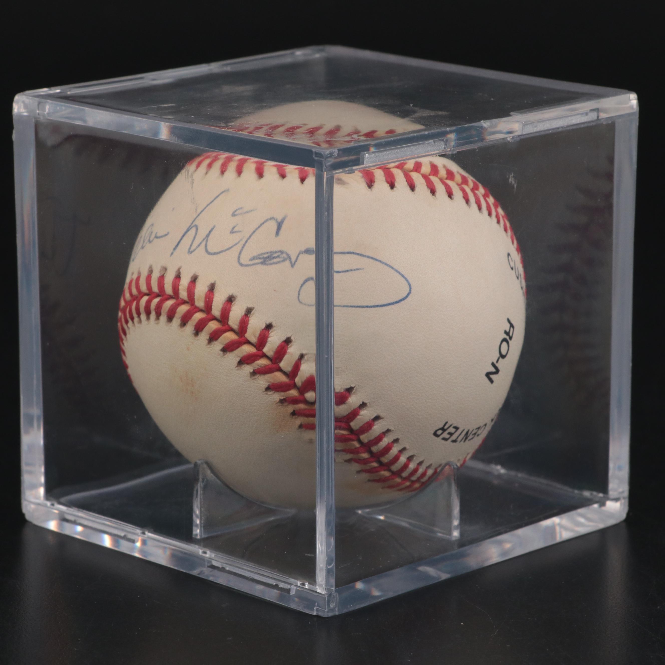 Willie McCovey Signed Rawlings National League Baseball