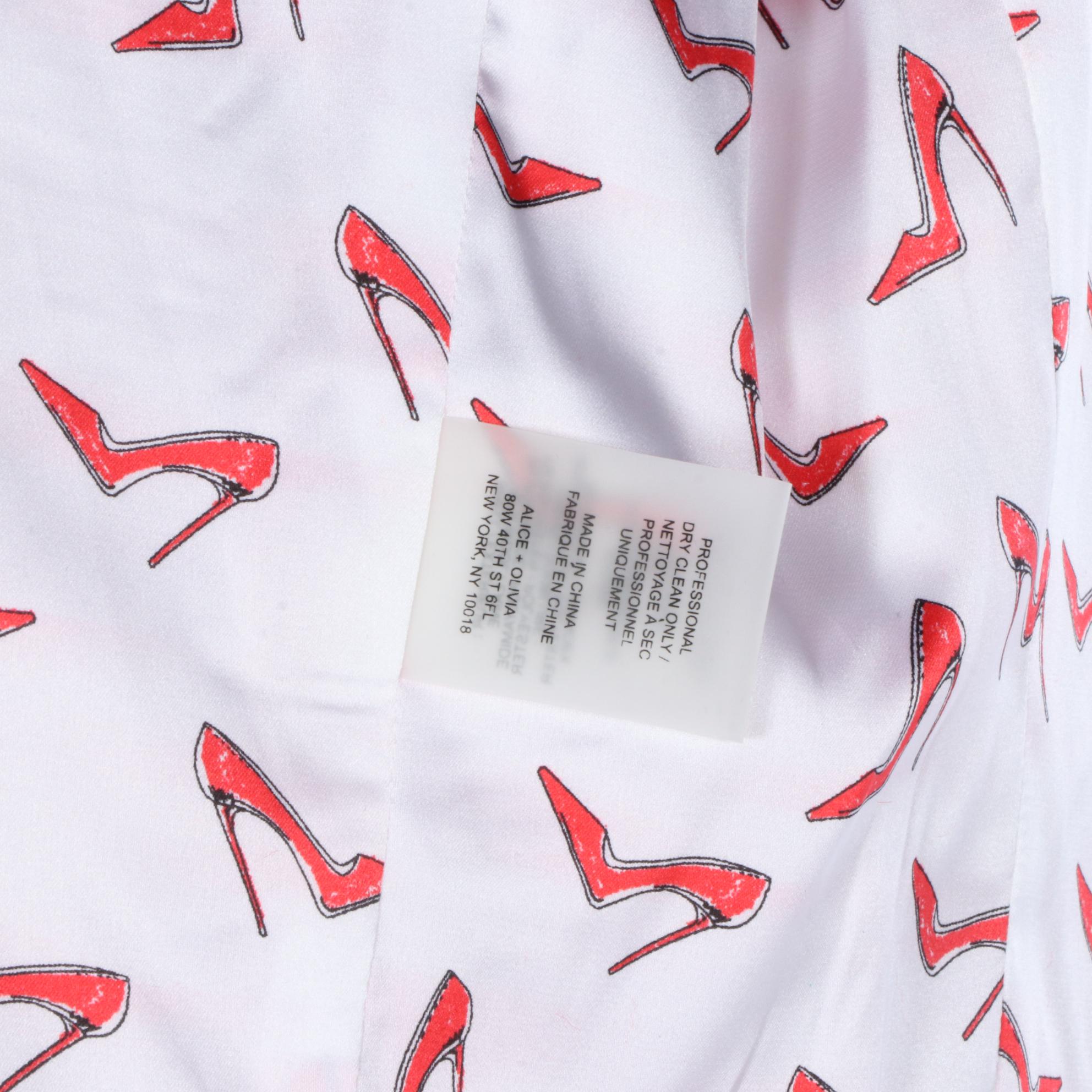 Alice + Olivia Metallic Flecked Tweed Jackets