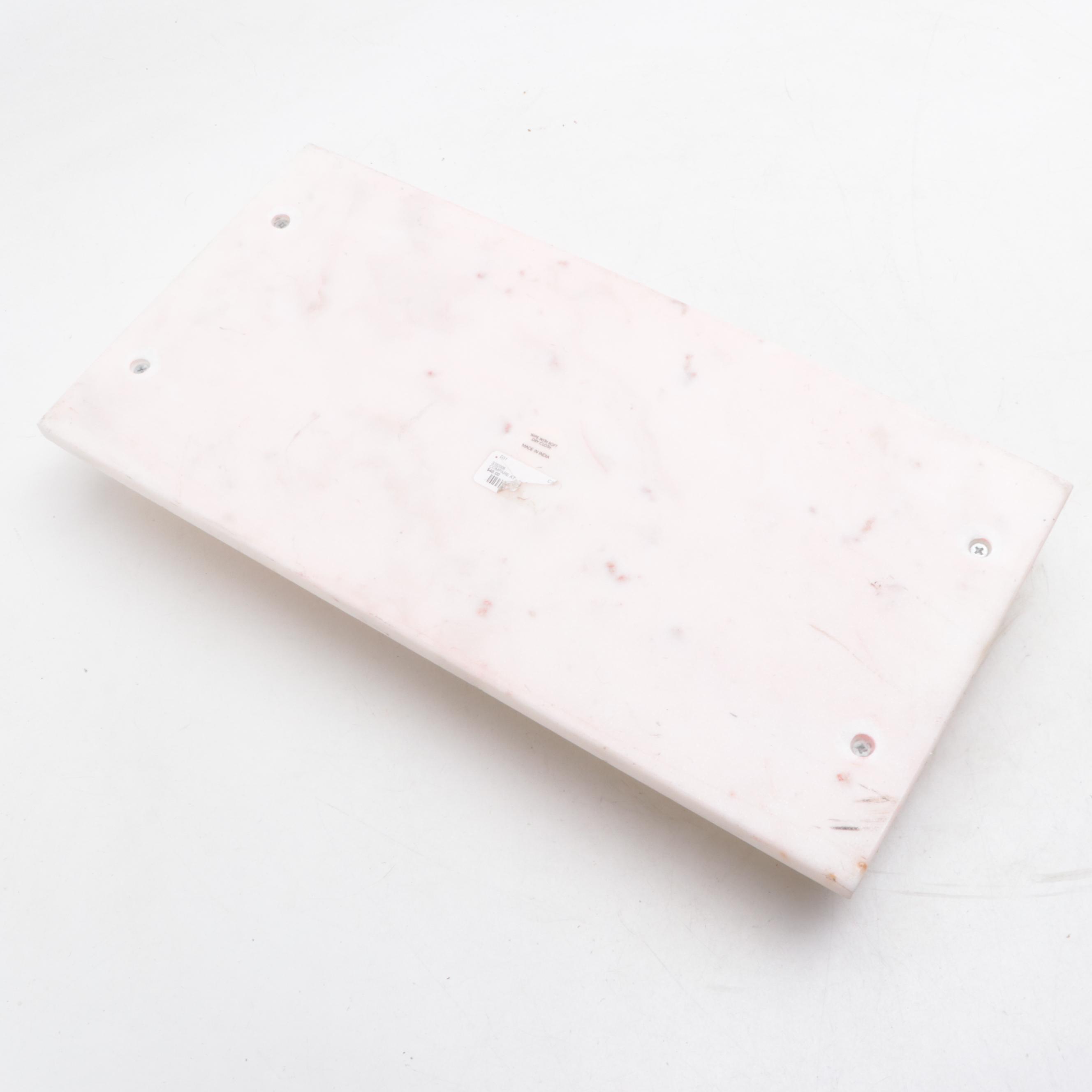 Woven Wine Jugs and Basket with Marble Tray and Champagne Sign