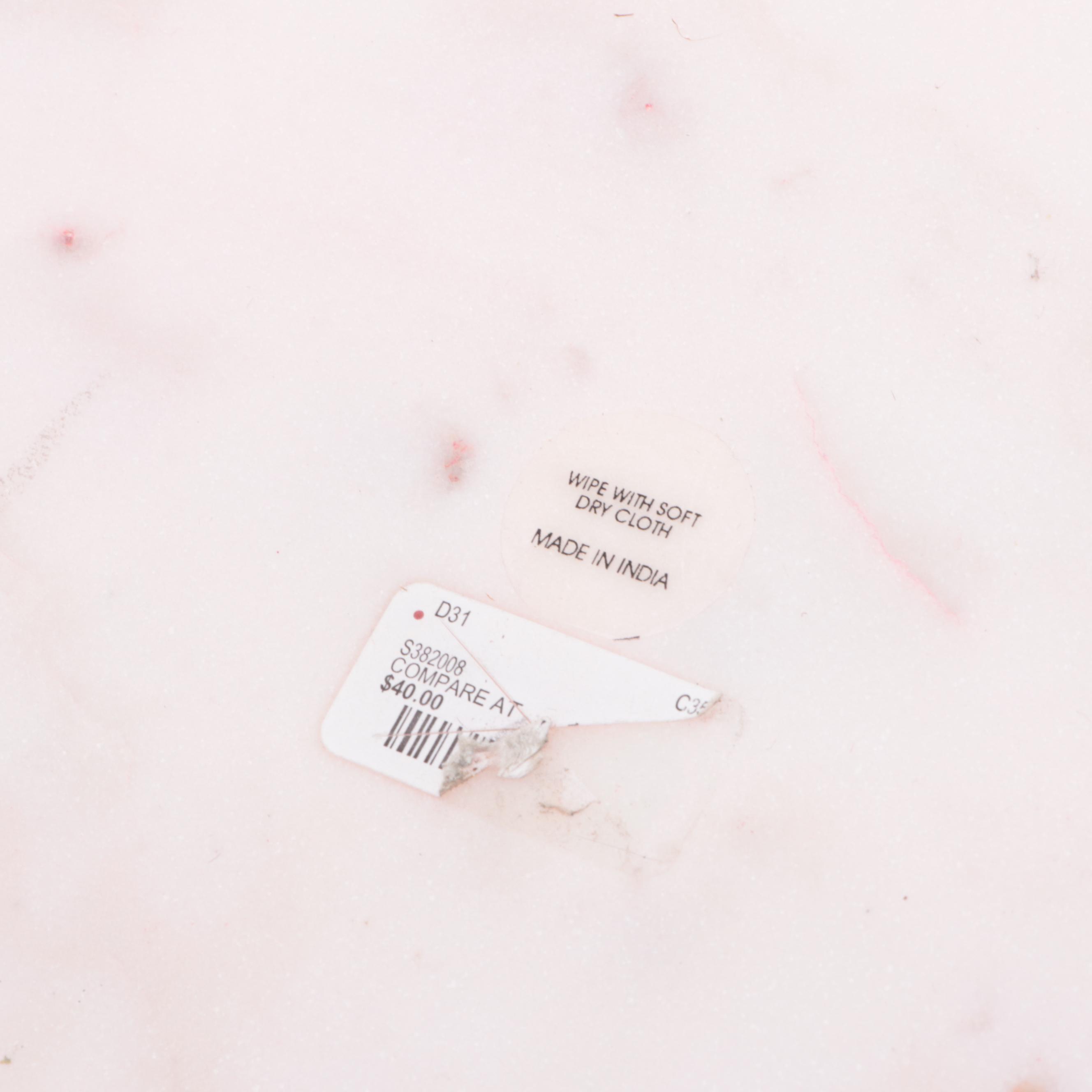Woven Wine Jugs and Basket with Marble Tray and Champagne Sign