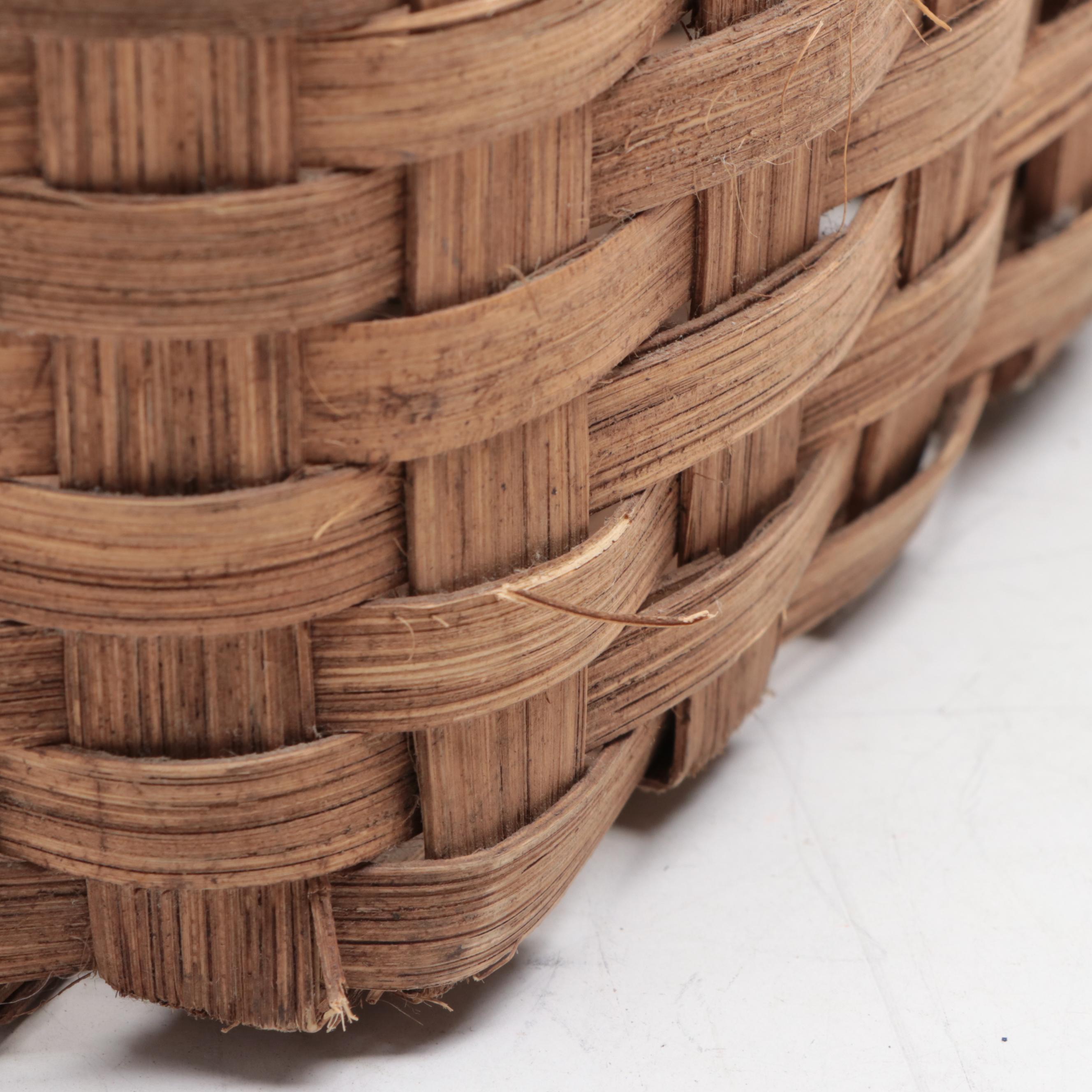 Woven Wine Jugs and Basket with Marble Tray and Champagne Sign