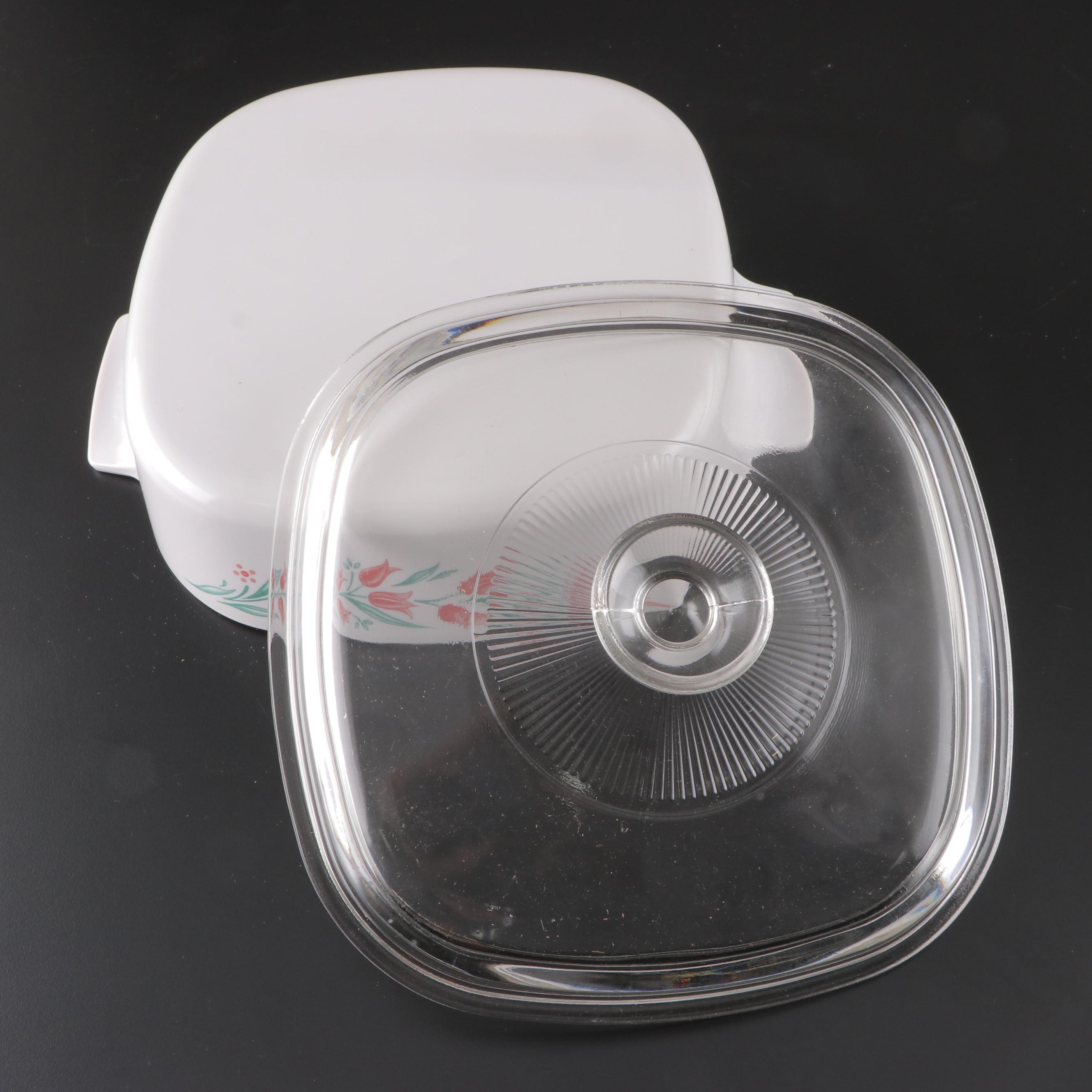 CorningWare "Rosemarie" Trio Set with "Spice O'Life" Casserole Dishes