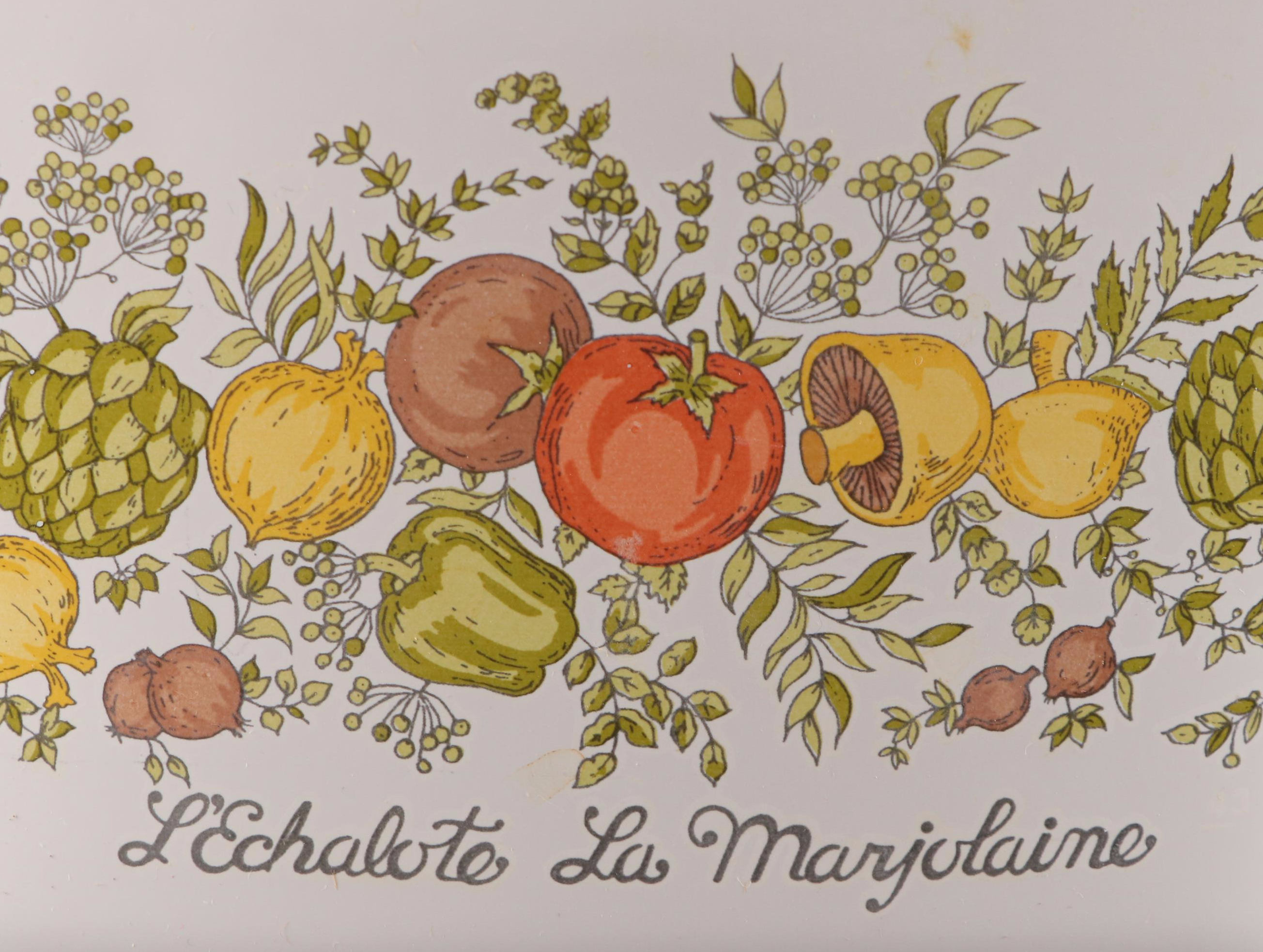 CorningWare "Rosemarie" Trio Set with "Spice O'Life" Casserole Dishes