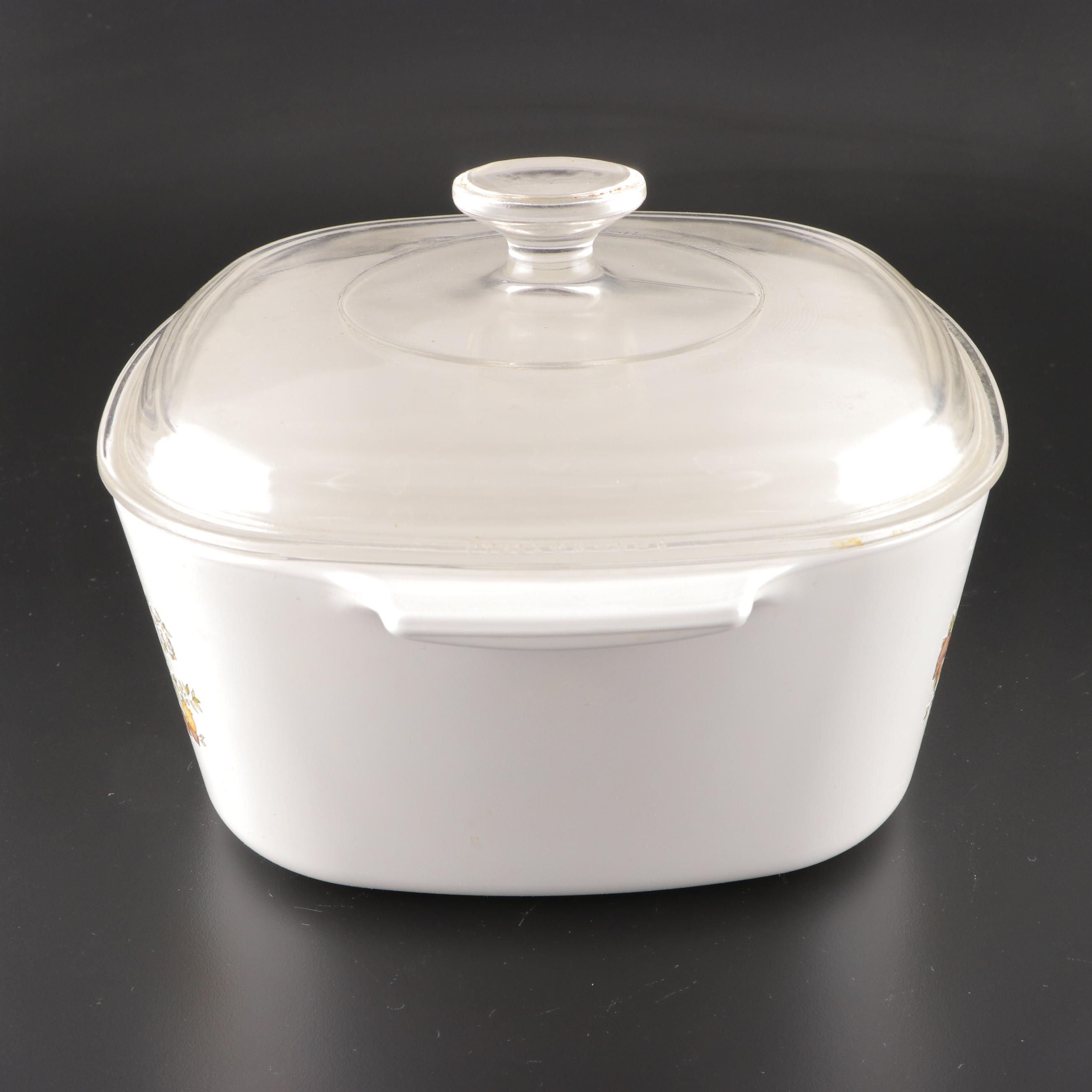 CorningWare "Rosemarie" Trio Set with "Spice O'Life" Casserole Dishes