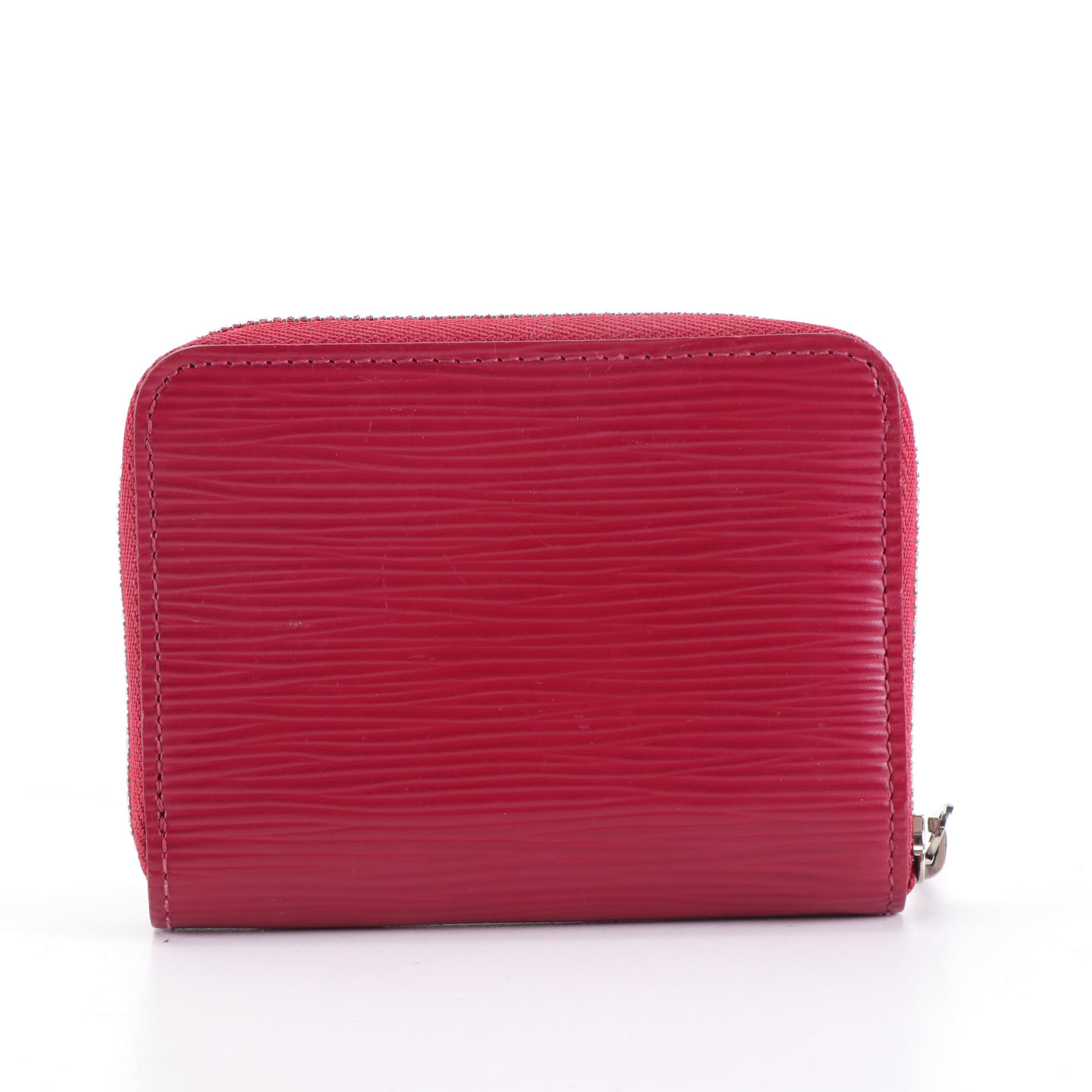 Louis Vuitton Zippy Coin Purse in Fuchsia Epi Leather