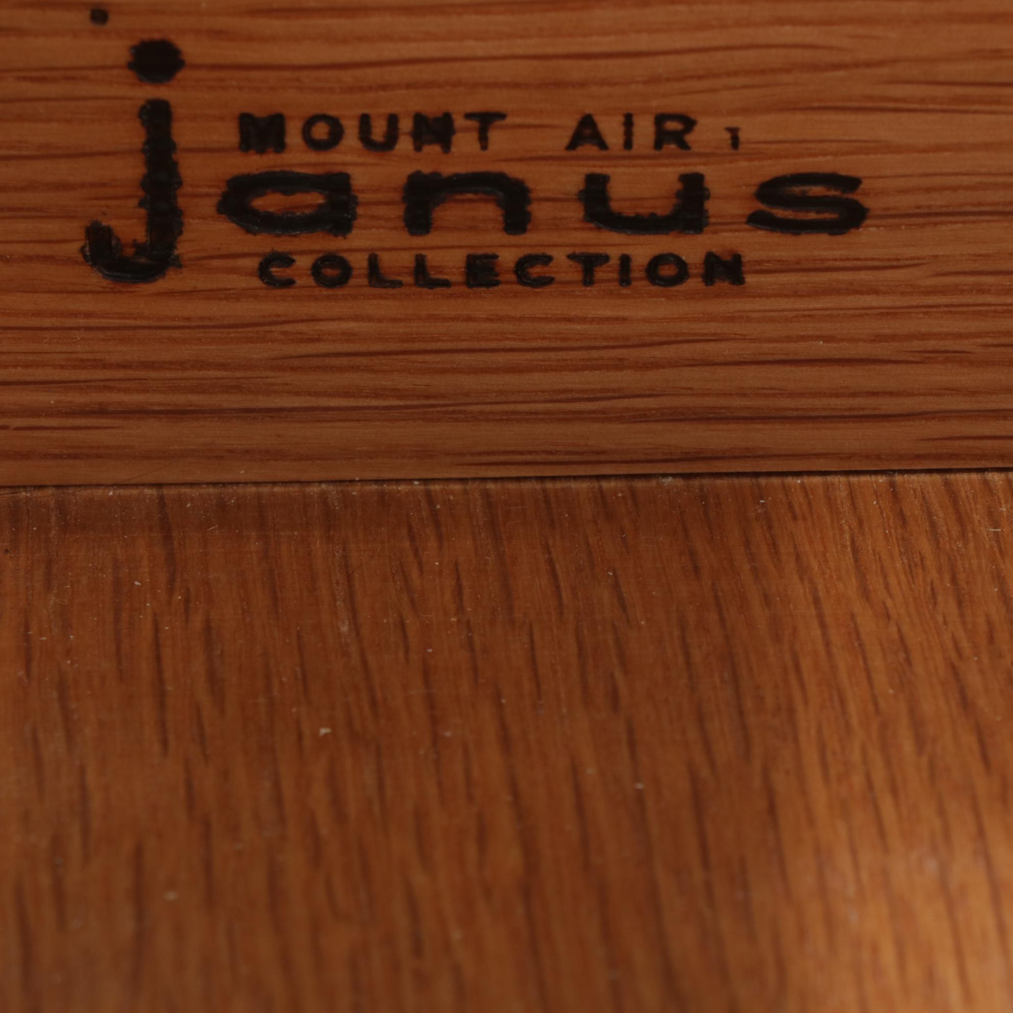 Mid Century Modern Mount Airy Janus Collection Walnut Chest of Drawers