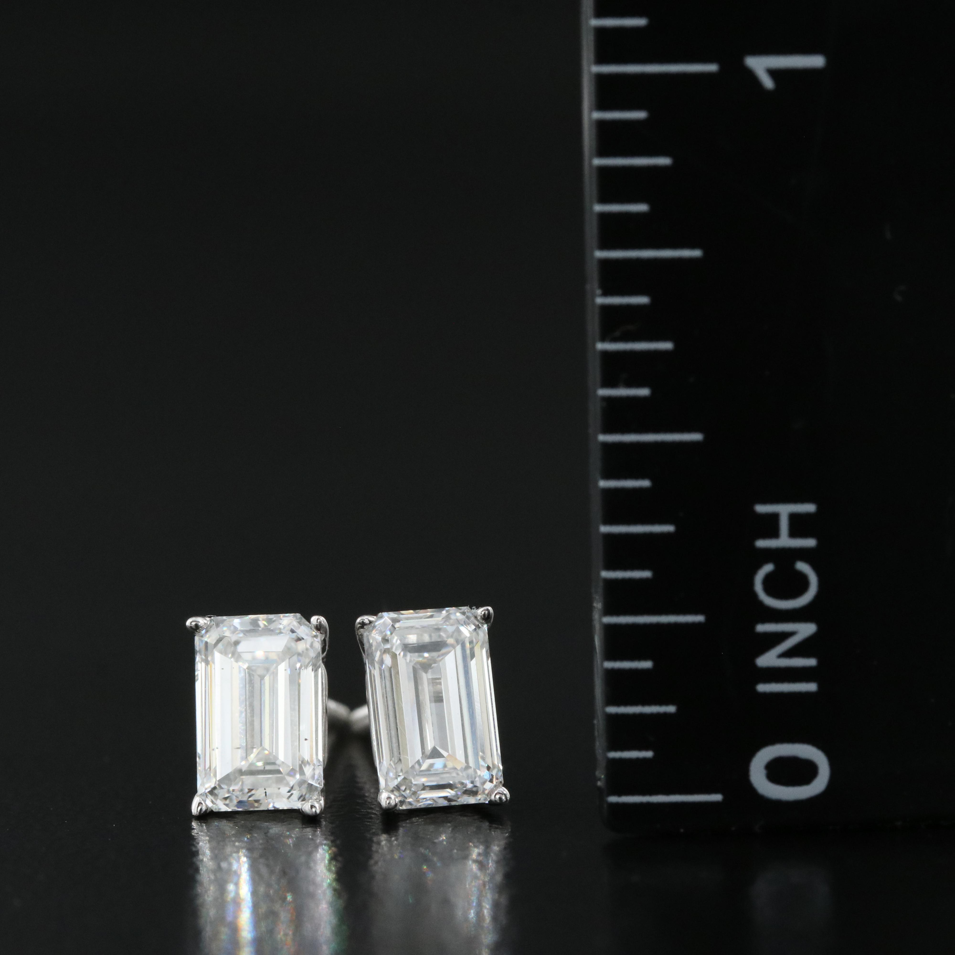 14K 1.59 CTW Lab Grown Diamond Stud Earrings