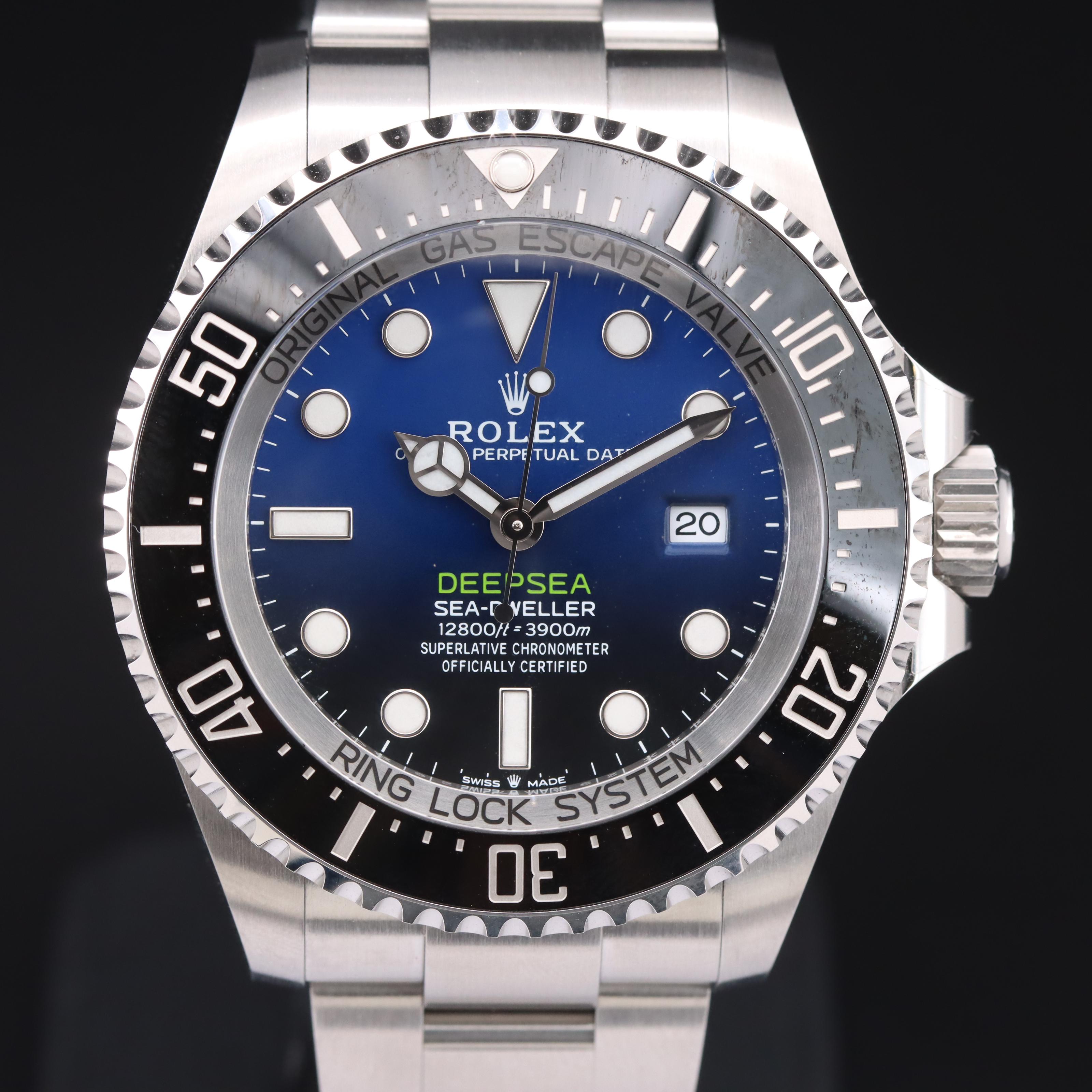 Rolex Deepsea Blue Dial Sea-Dweller Watch
