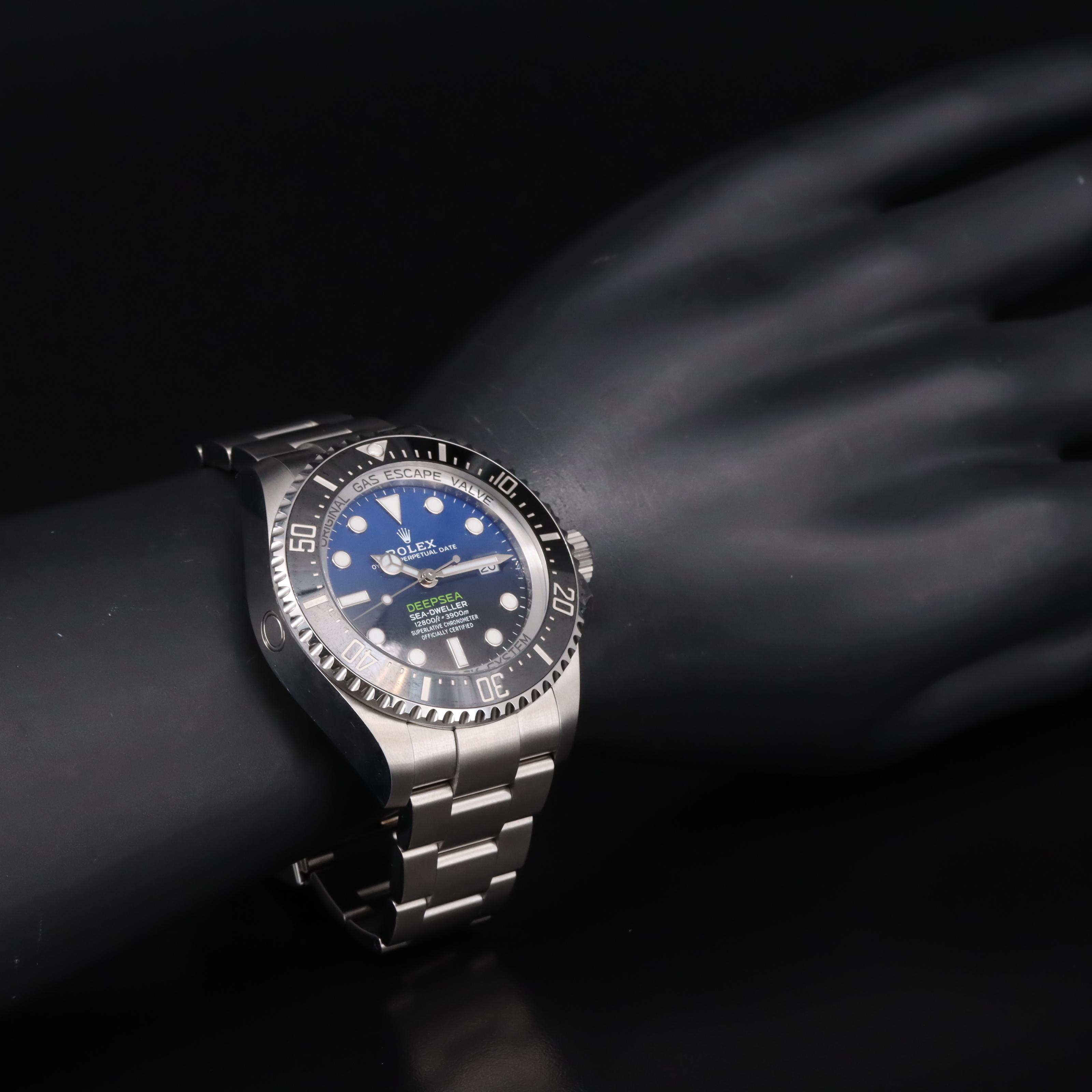 Rolex Deepsea Blue Dial Sea-Dweller Watch