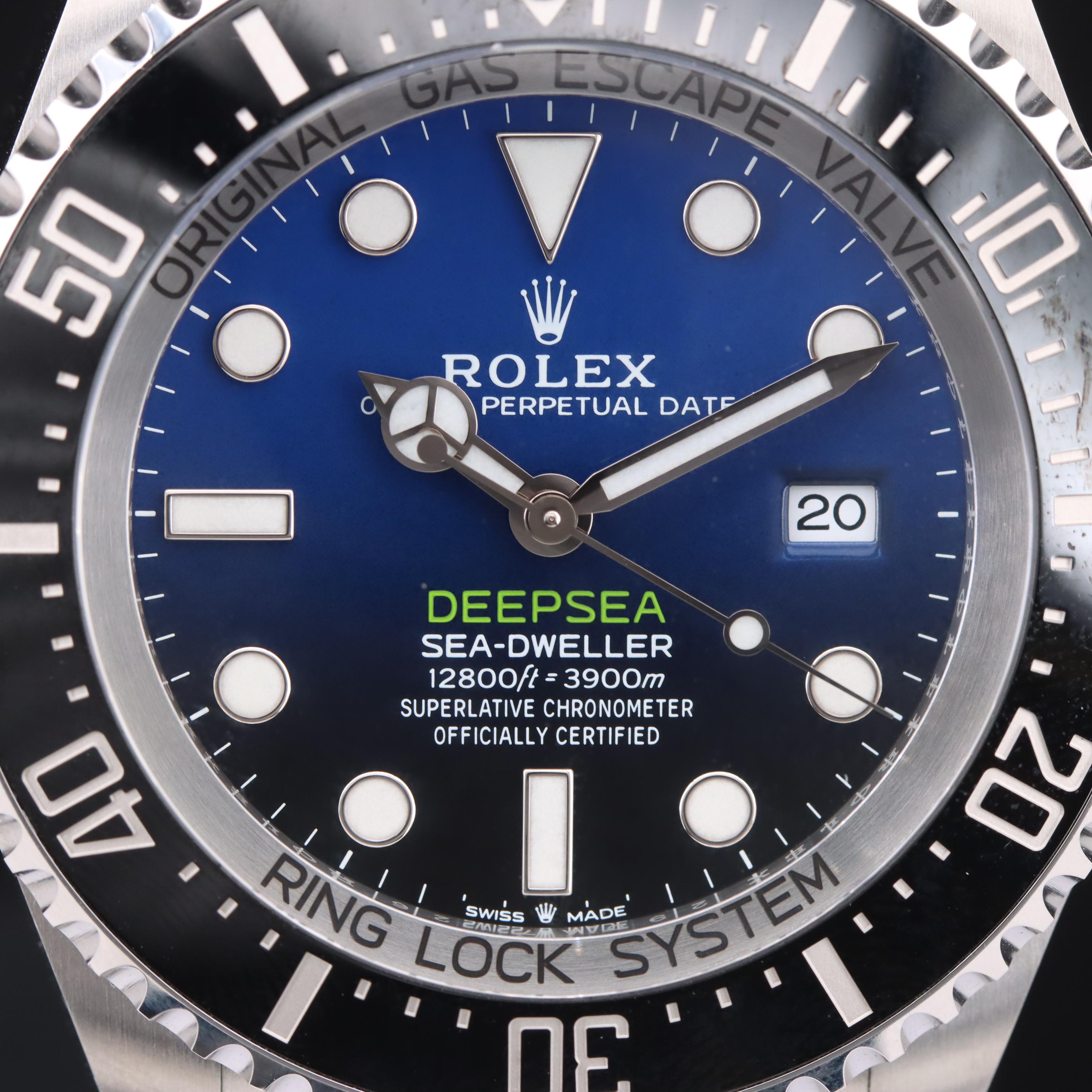 Rolex Deepsea Blue Dial Sea-Dweller Watch