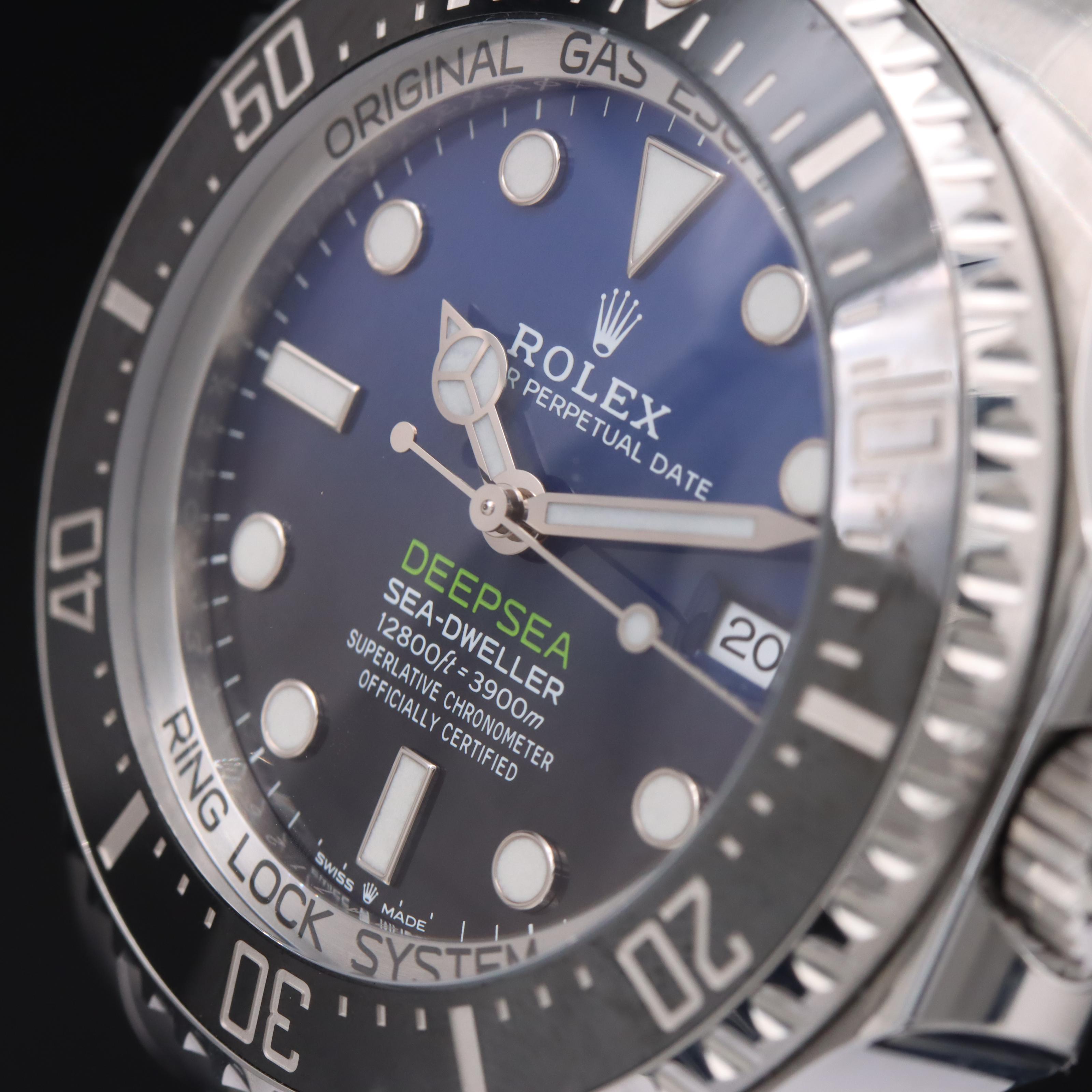 Rolex Deepsea Blue Dial Sea-Dweller Watch