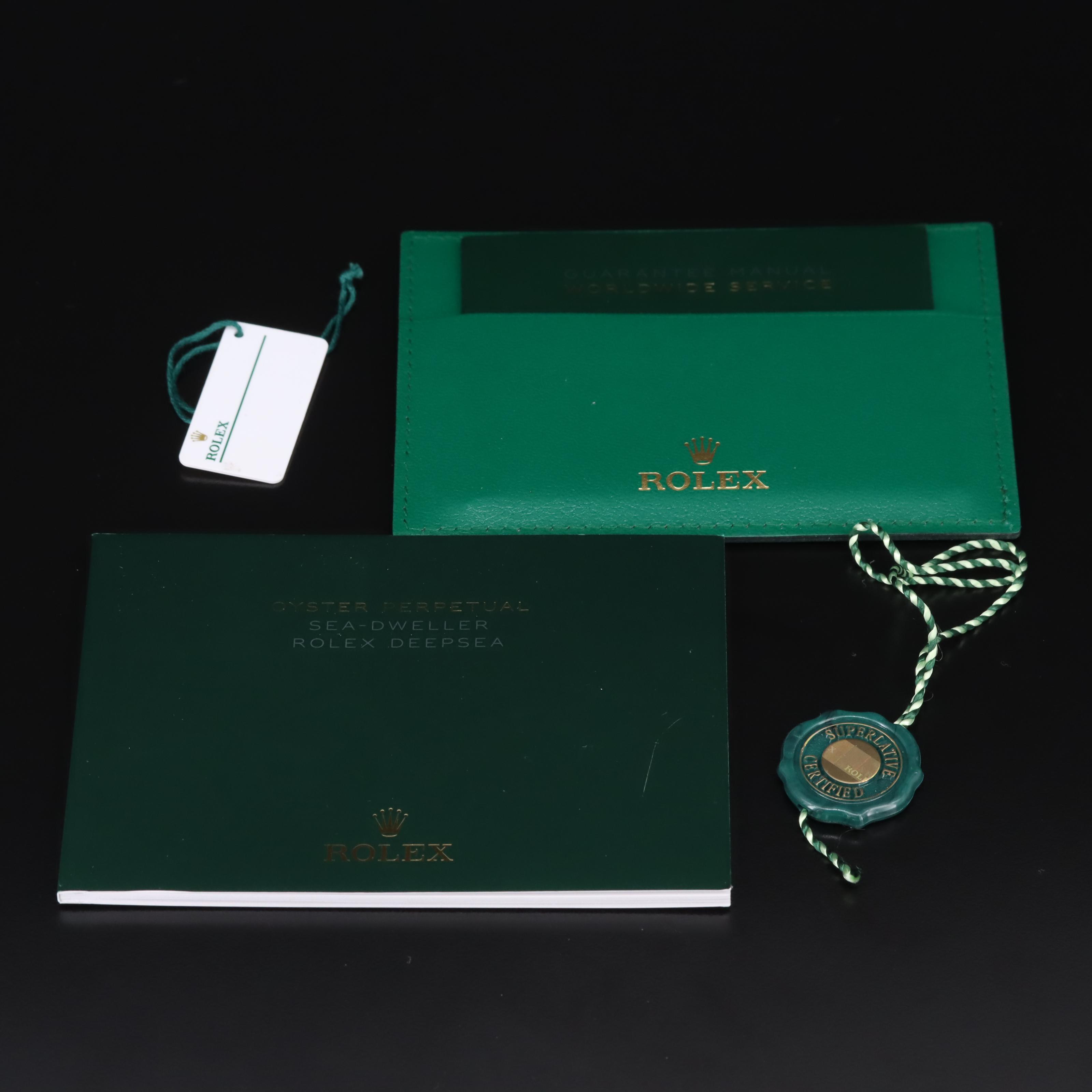 Rolex Deepsea Blue Dial Sea-Dweller Watch