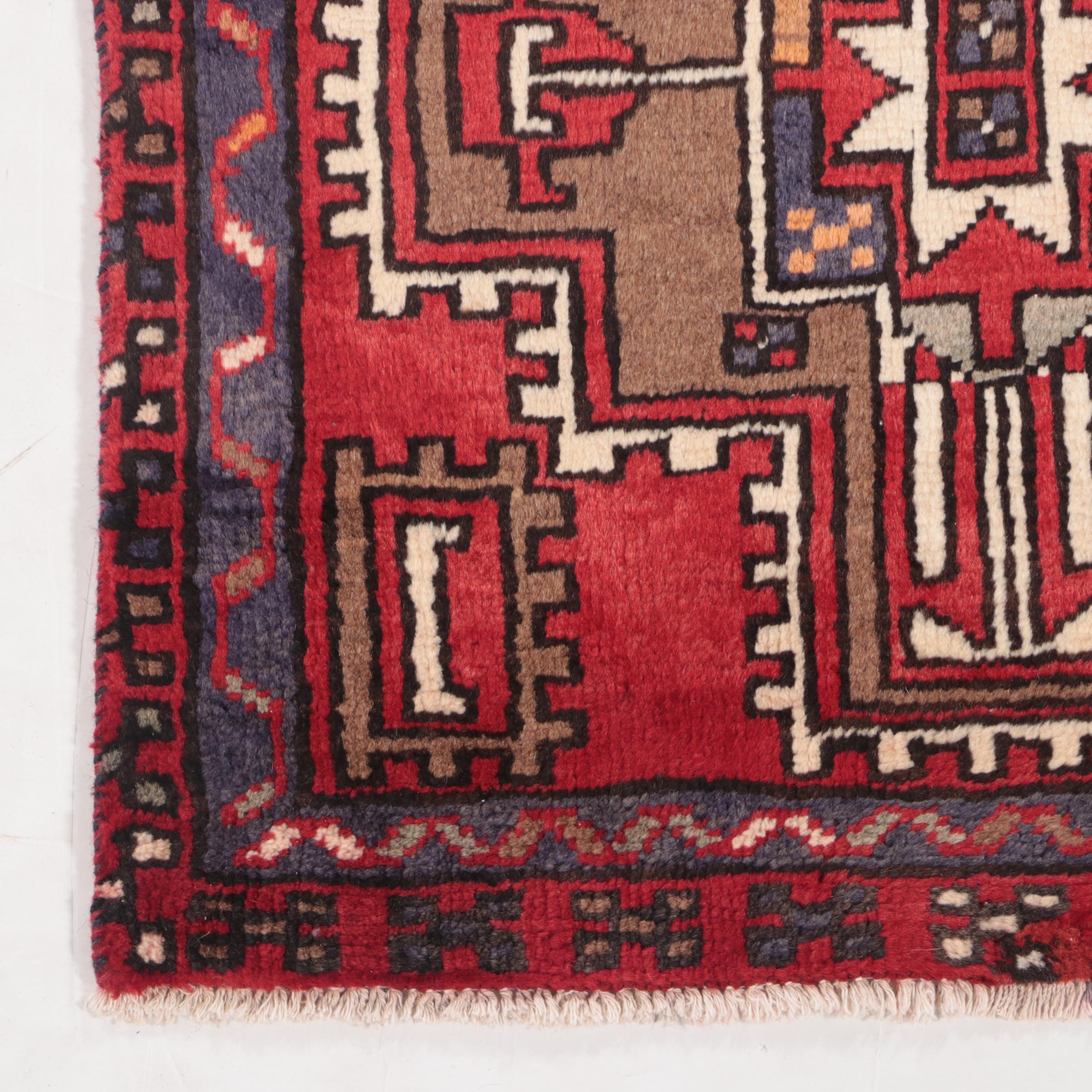 2'10 x 10'5 Hand-Knotted Persian Quchan Carpet Runner