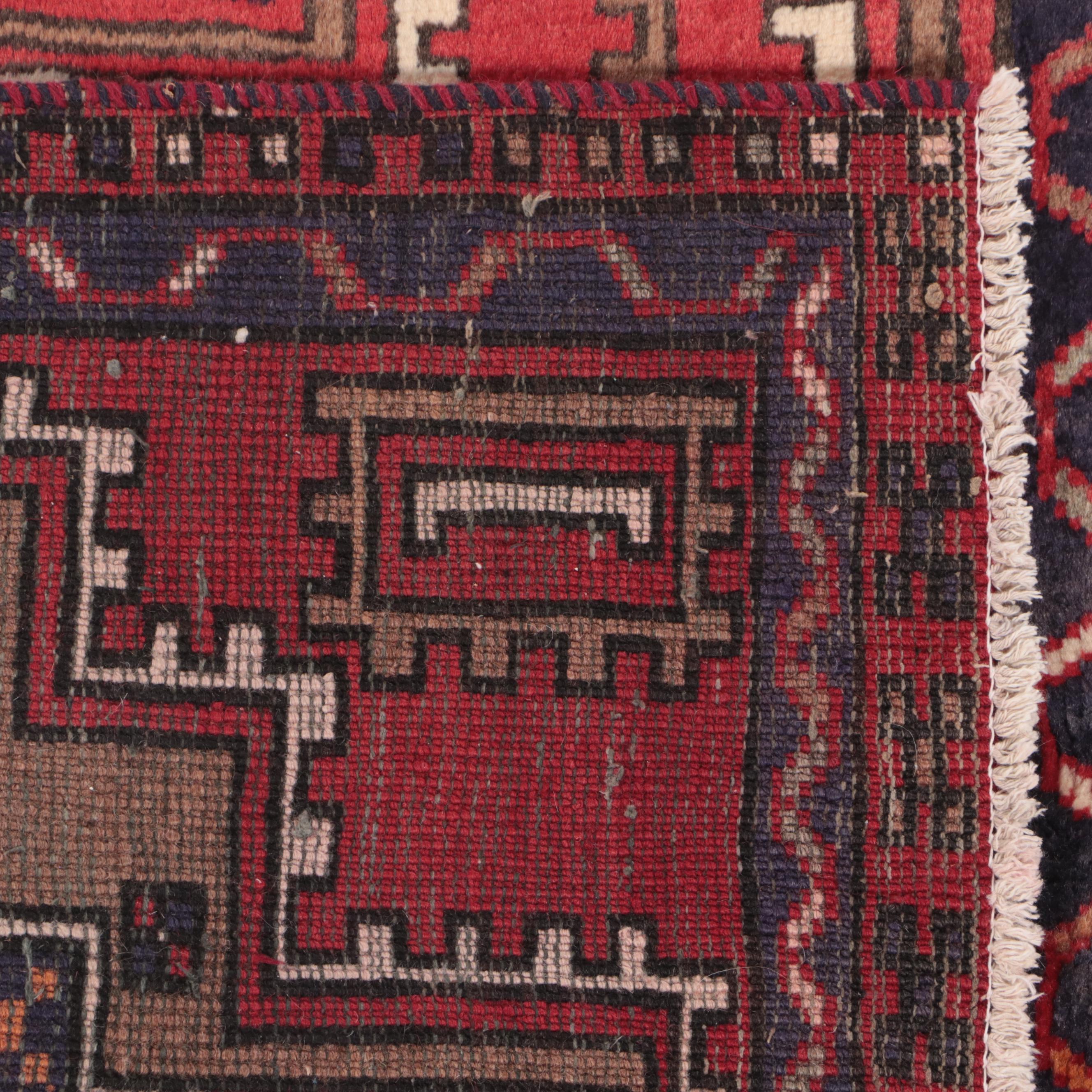 2'10 x 10'5 Hand-Knotted Persian Quchan Carpet Runner