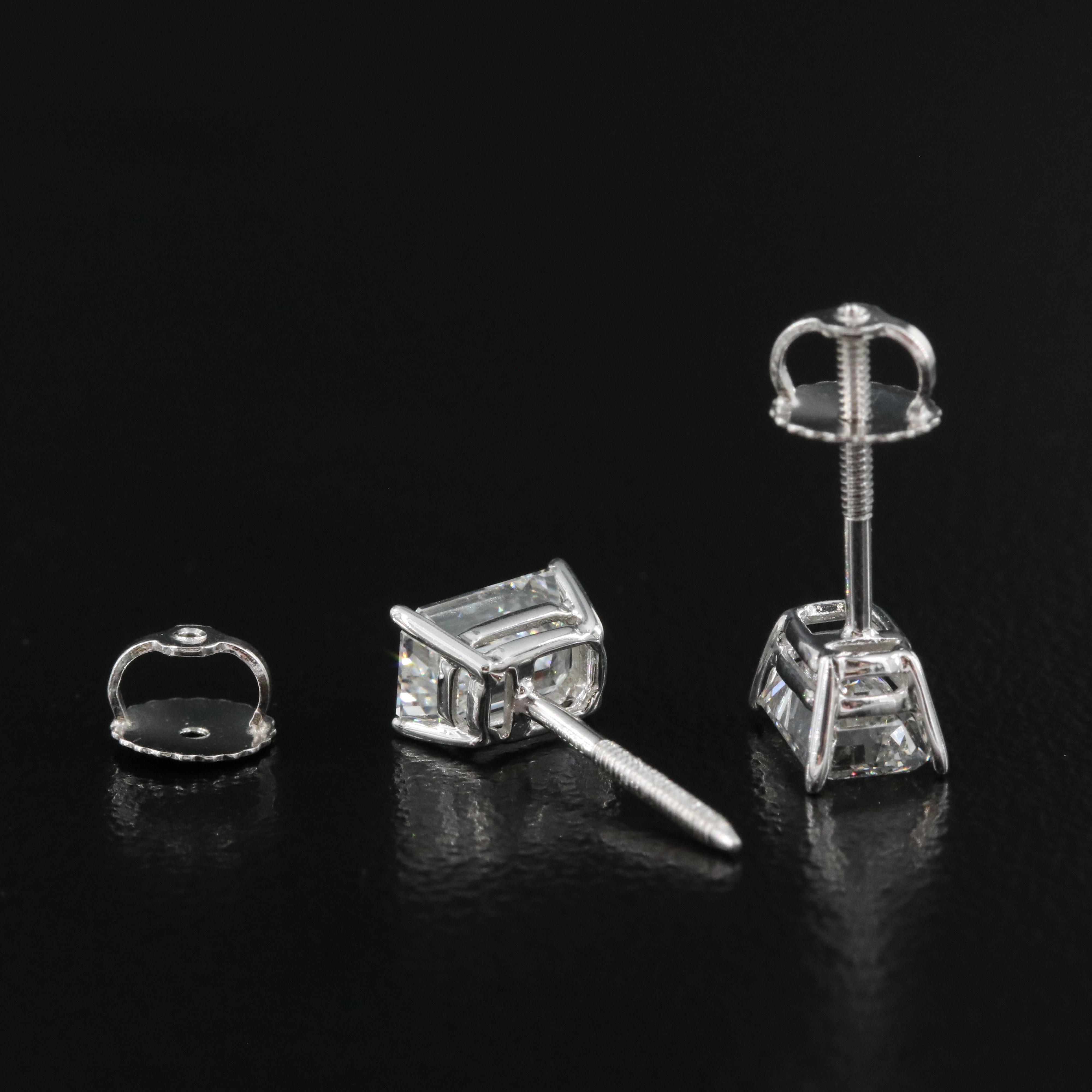 14K 1.50 CTW Lab Grown Diamond Stud Earrings