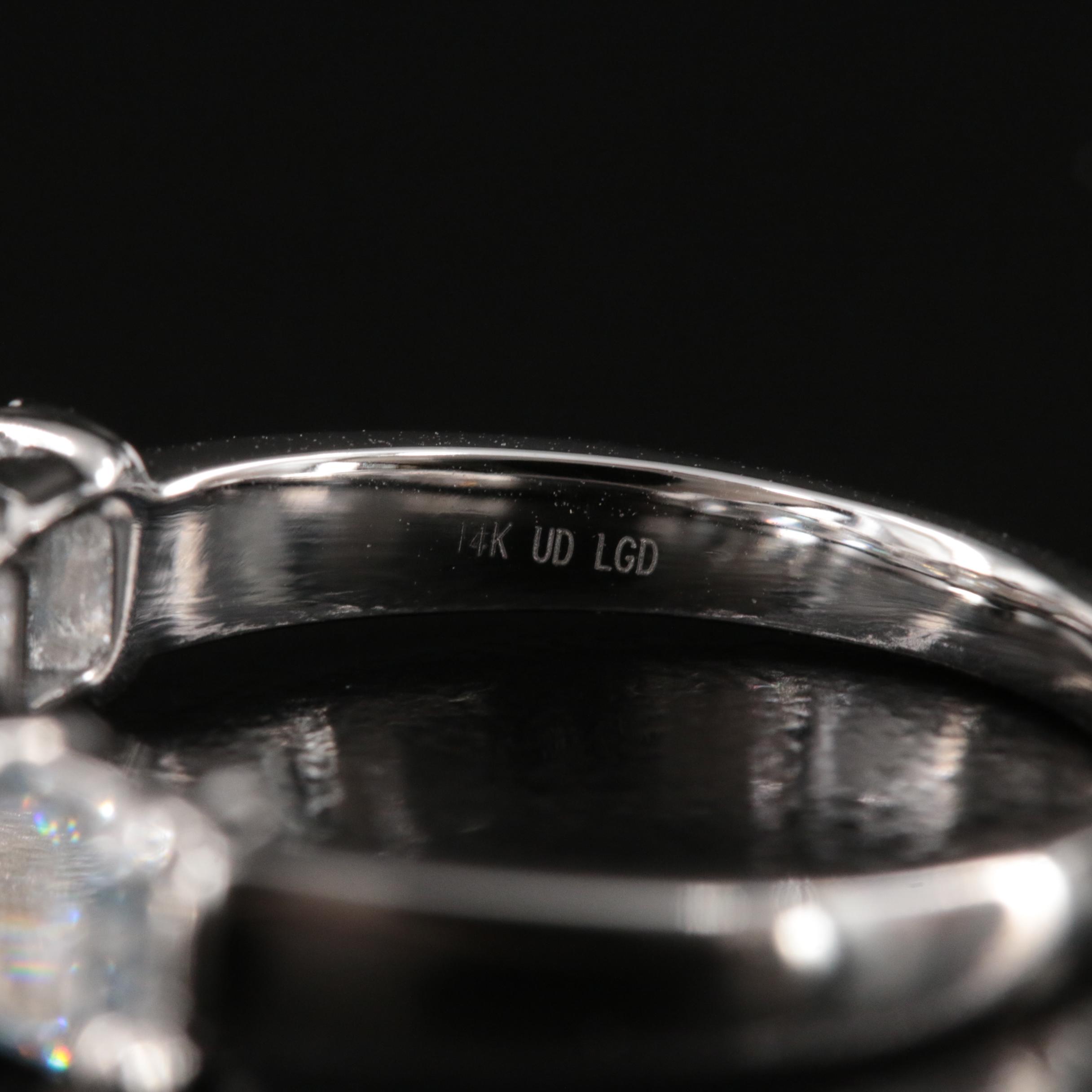 14K 1.55 CTW Lab Grown Diamond Ring