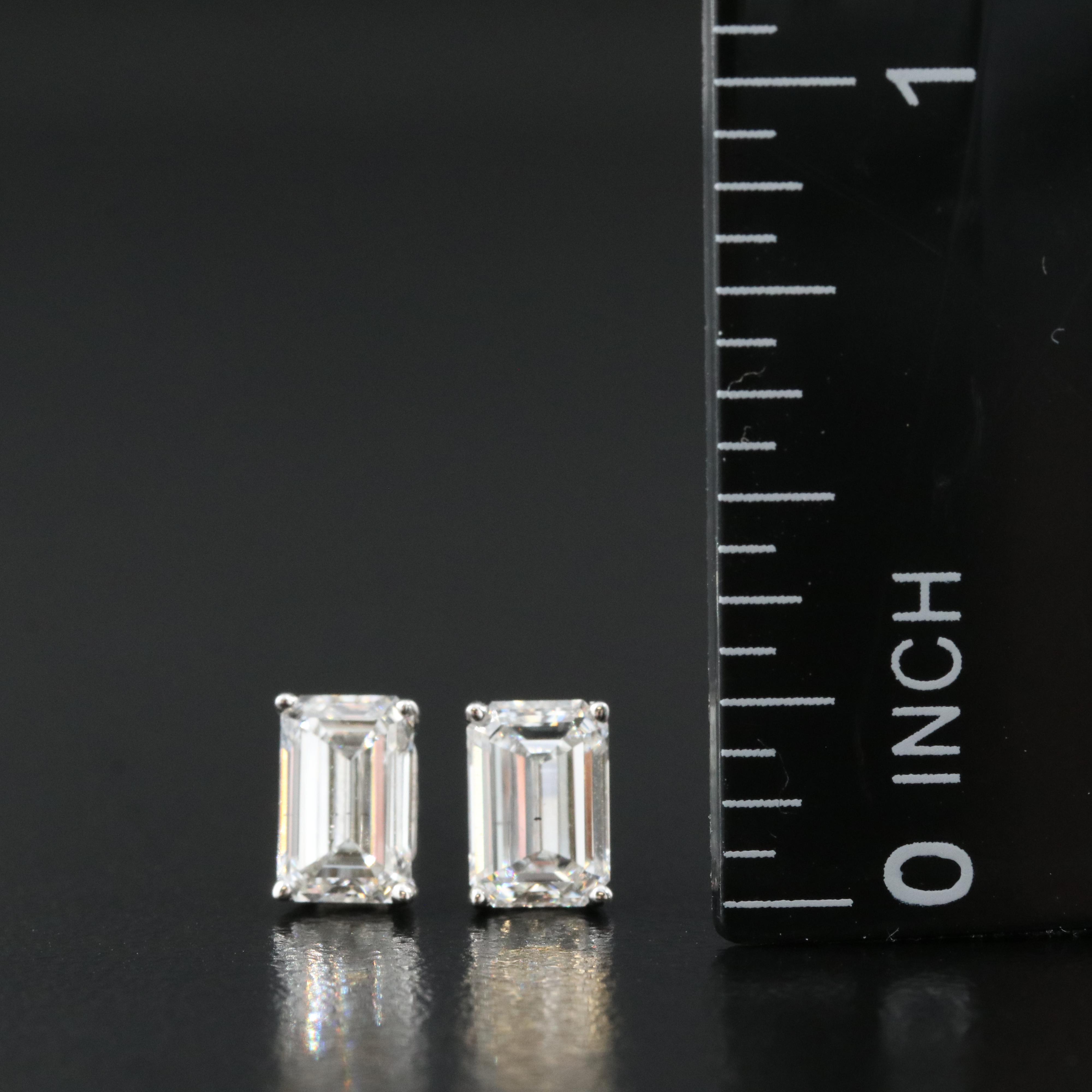 14K 1.36 CTW Lab Grown Diamond Earrings