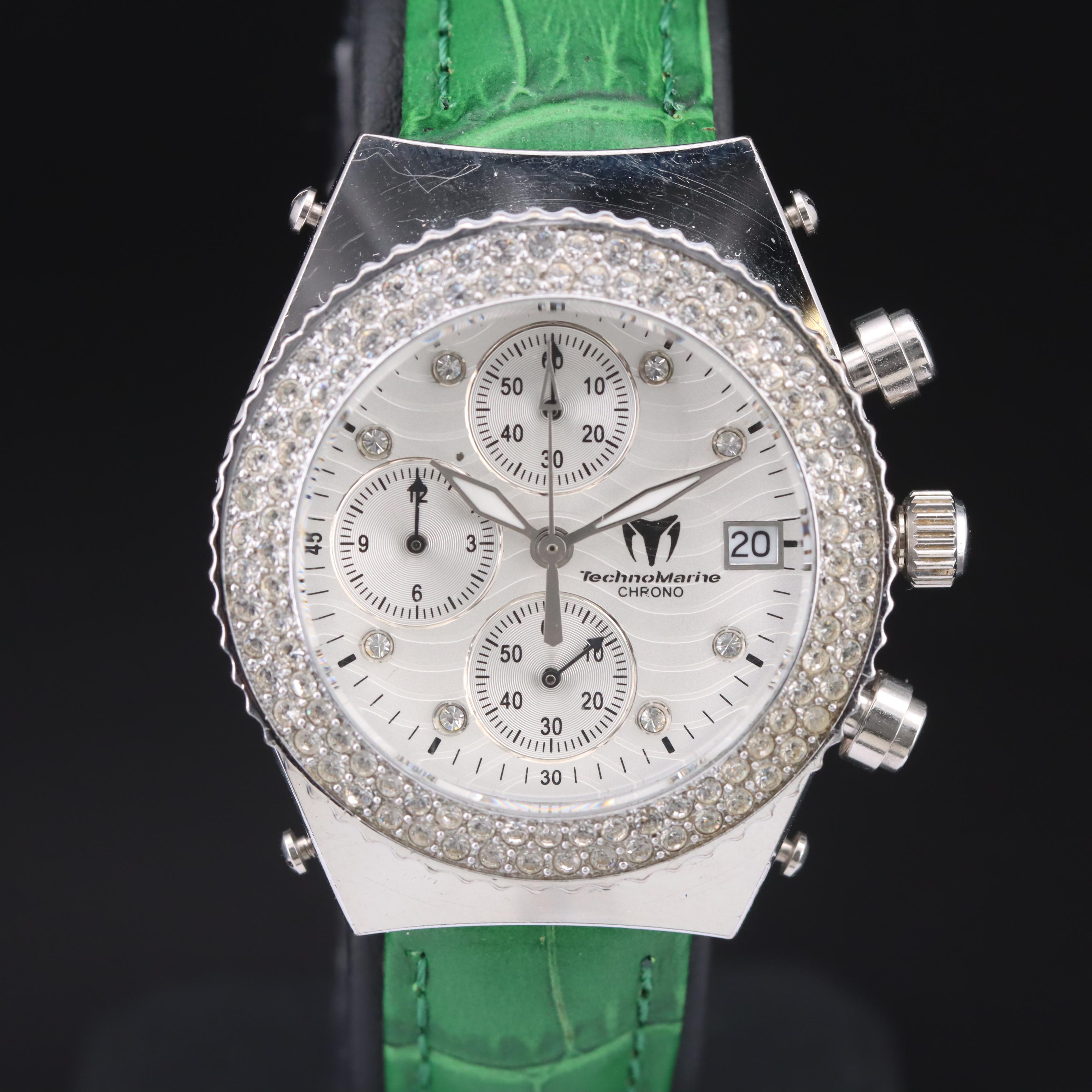 TechnoMarine Chronograph Stainless Steel Watch