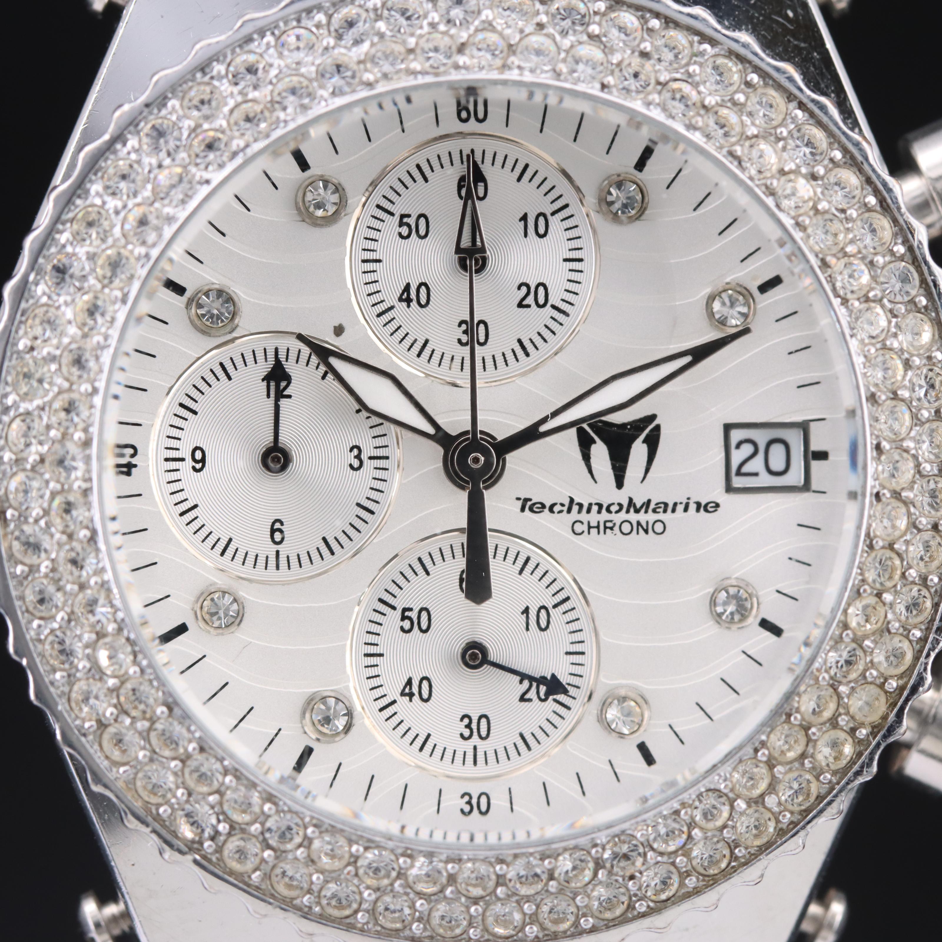TechnoMarine Chronograph Stainless Steel Watch
