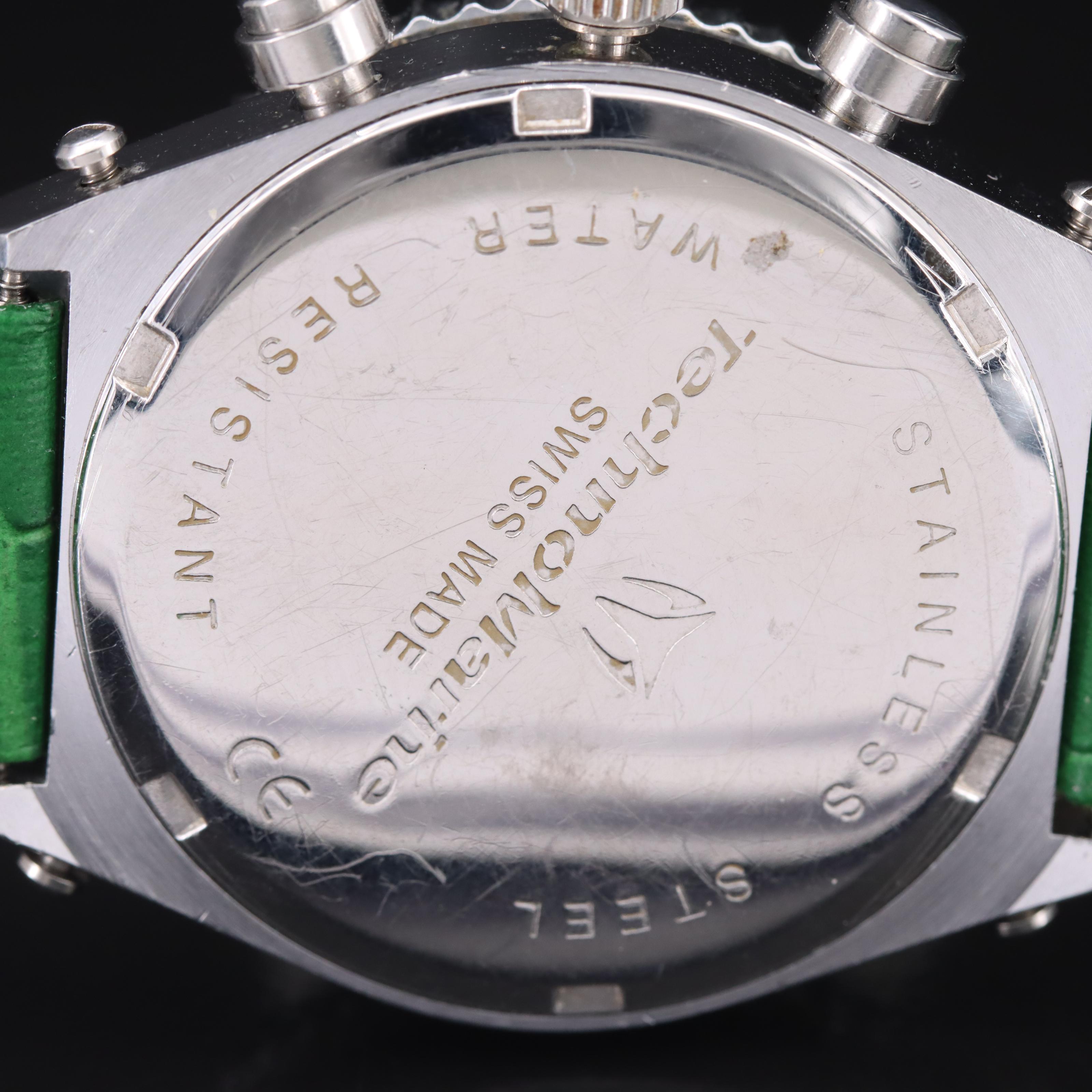 TechnoMarine Chronograph Stainless Steel Watch