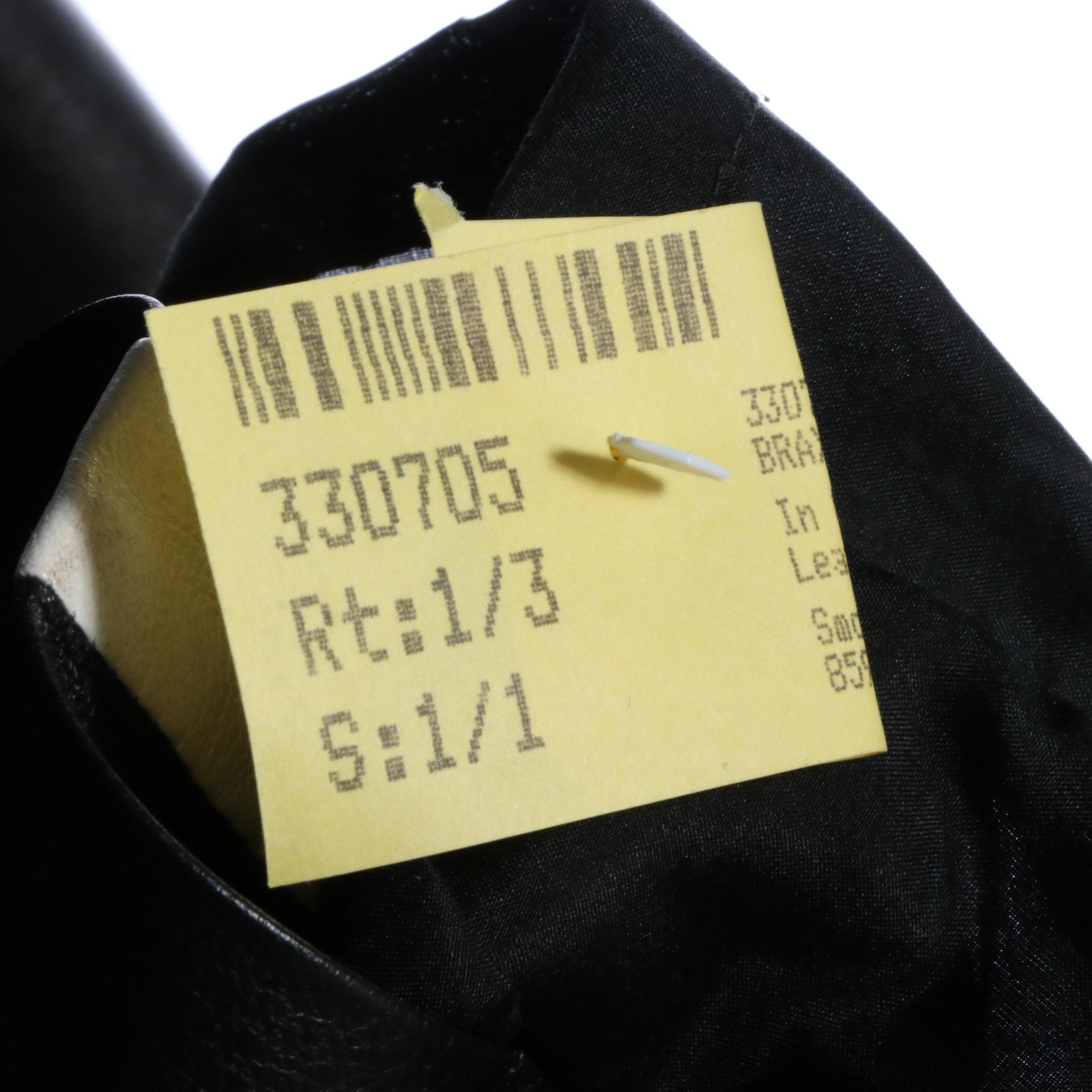 Ralph Lauren Purple Label Lambskin Mod Style Sleeveless Shift Dress