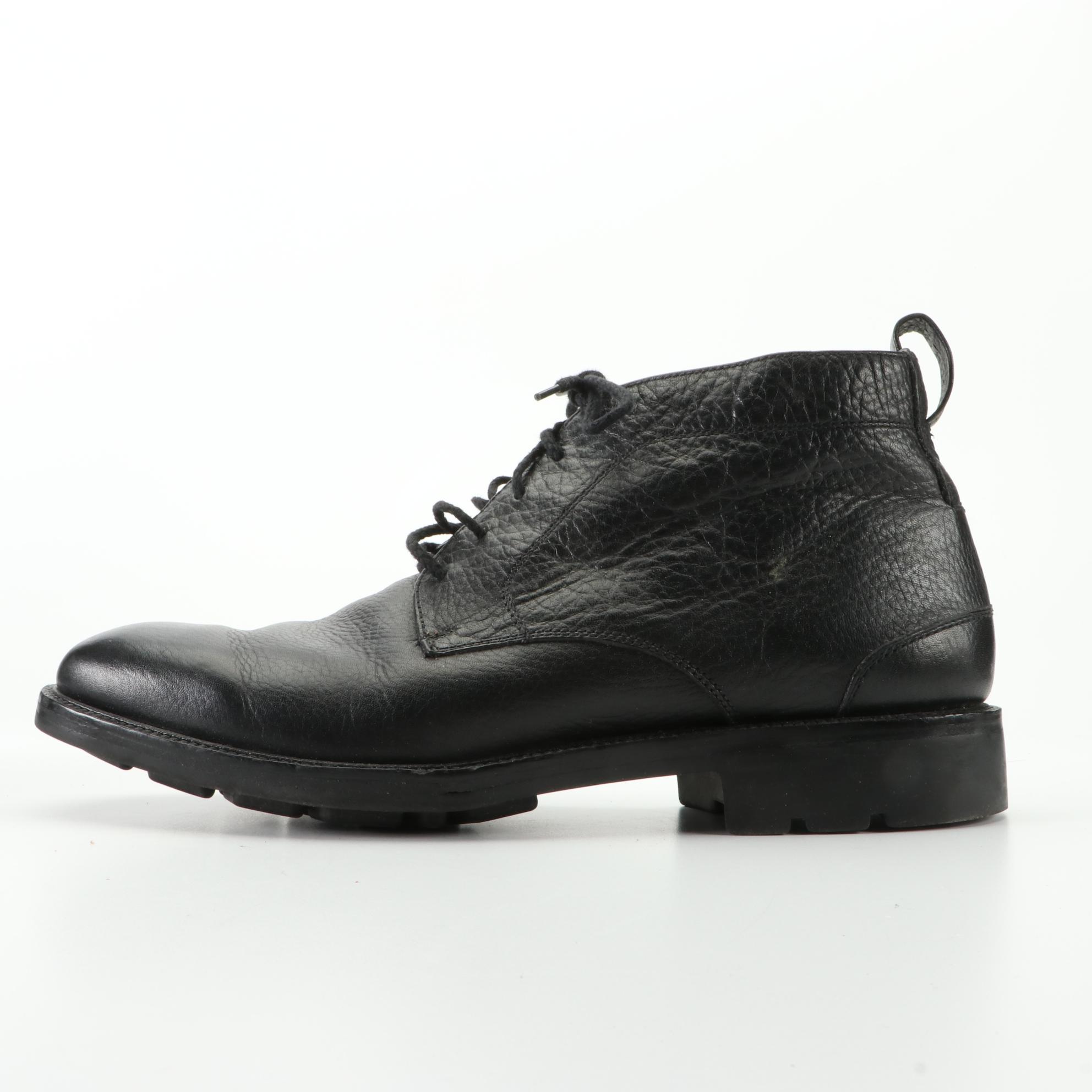 Men's Cole Haan Chukka Boots in Leather with Lug Sole
