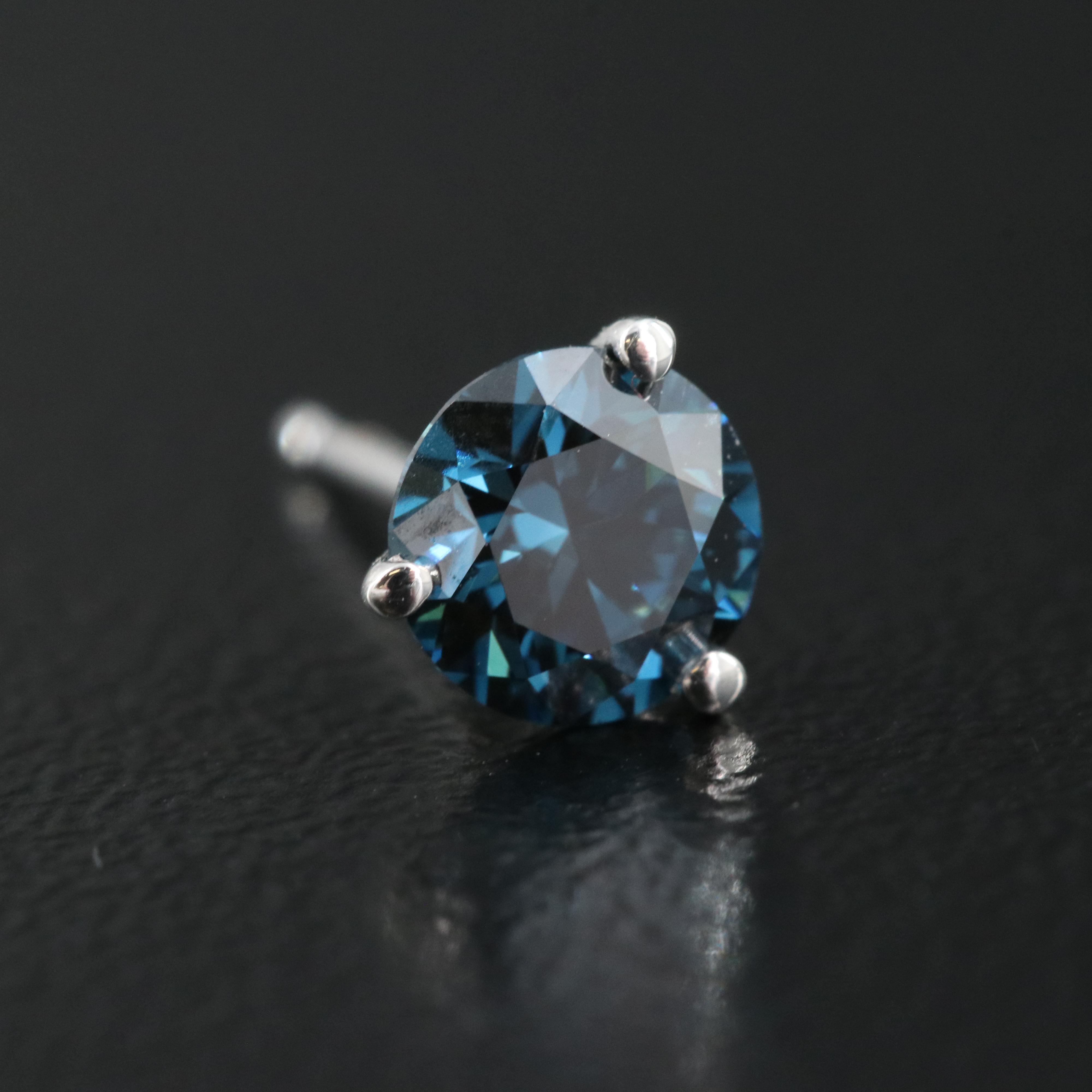 14K 1.04 CTW Lab Grown Diamond Stud Earrings