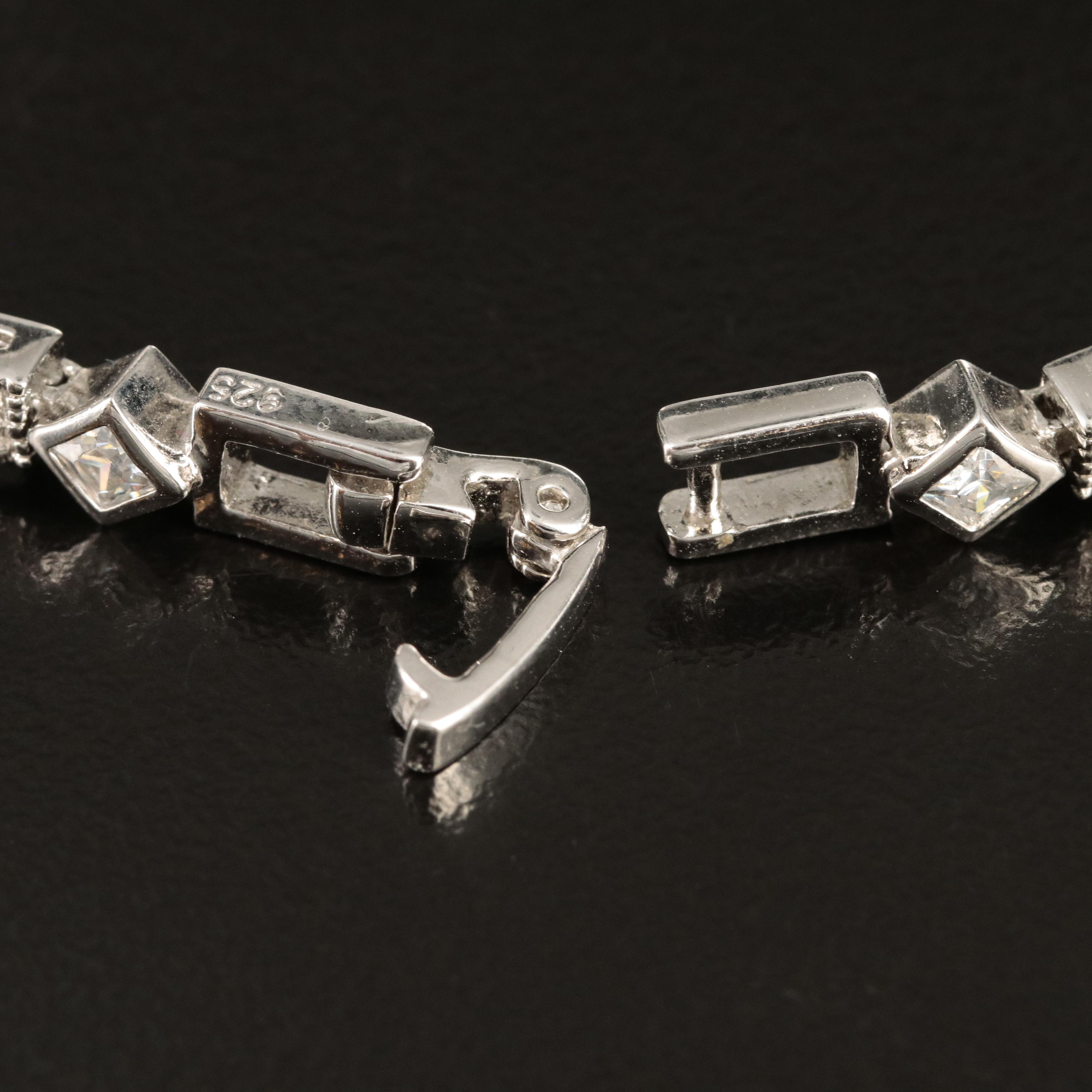 Sterling Cubic Zirconia Bracelet